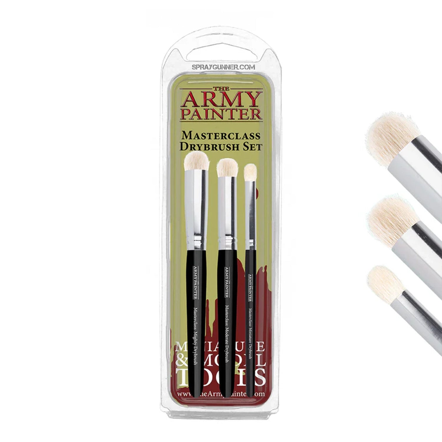 THE ARMY PAINTER: Masterclass Drybrush Set - Urbanlystore