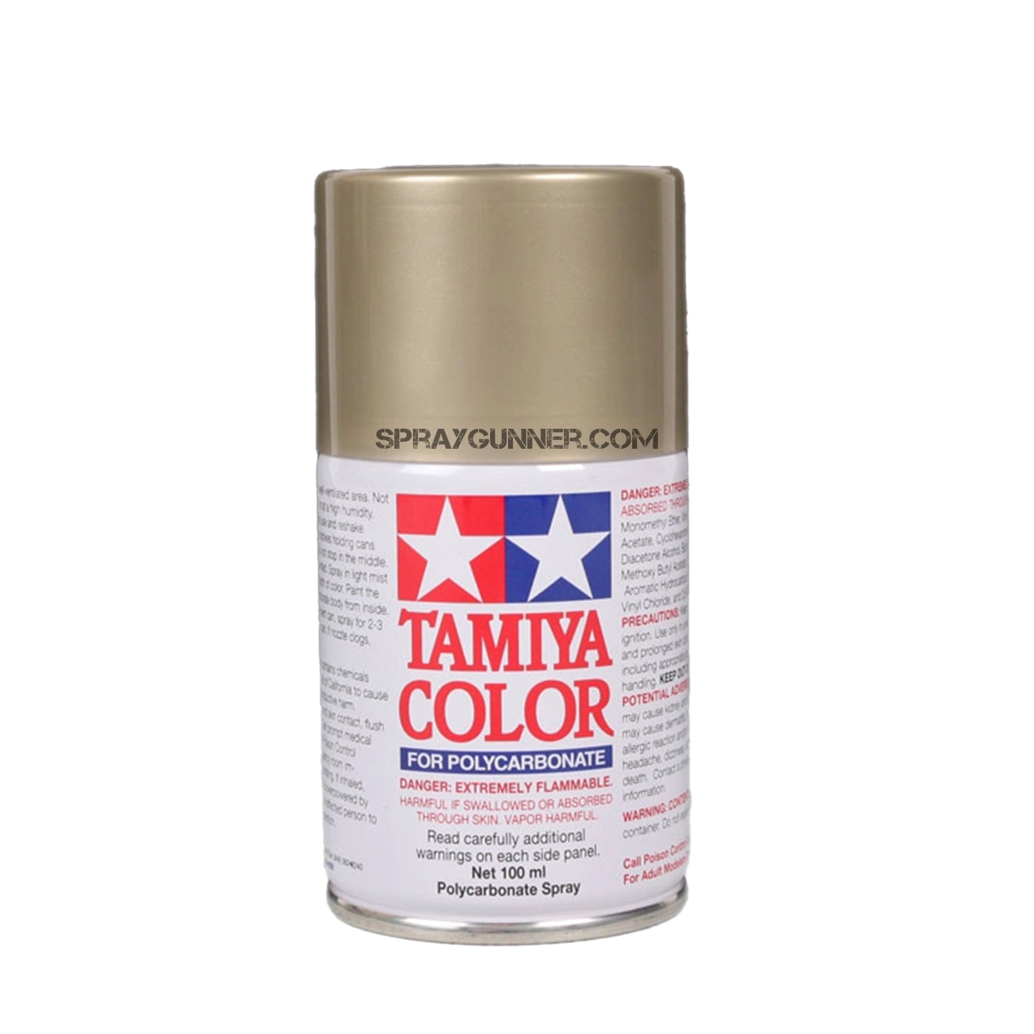 Tamiya Polycarbonate Aerosol Paint: Champagne Gold Anodized Aluminium (PS-52) - Urbanlystore