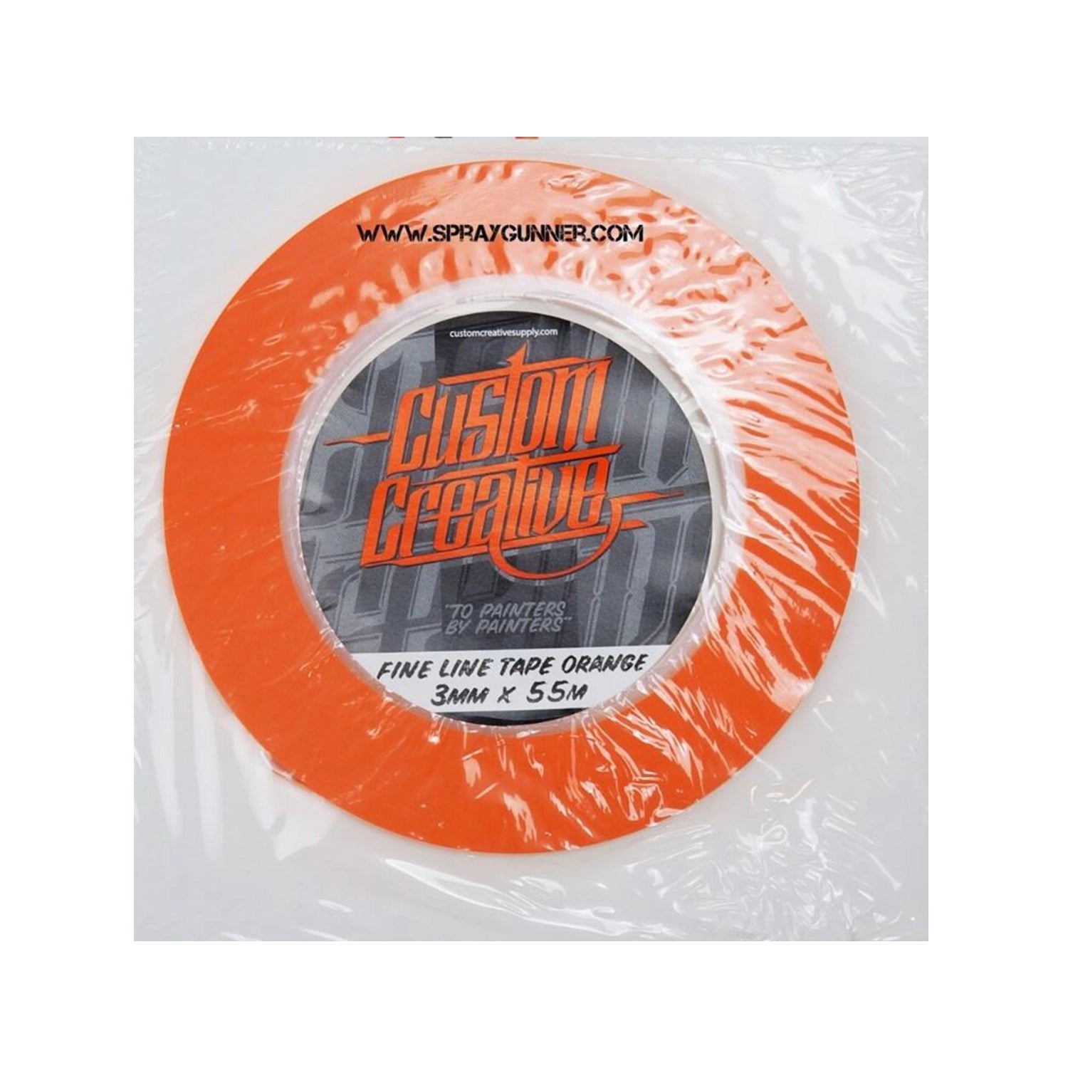 Custom Creative Fine Line Orange Tape - Urbanlystore