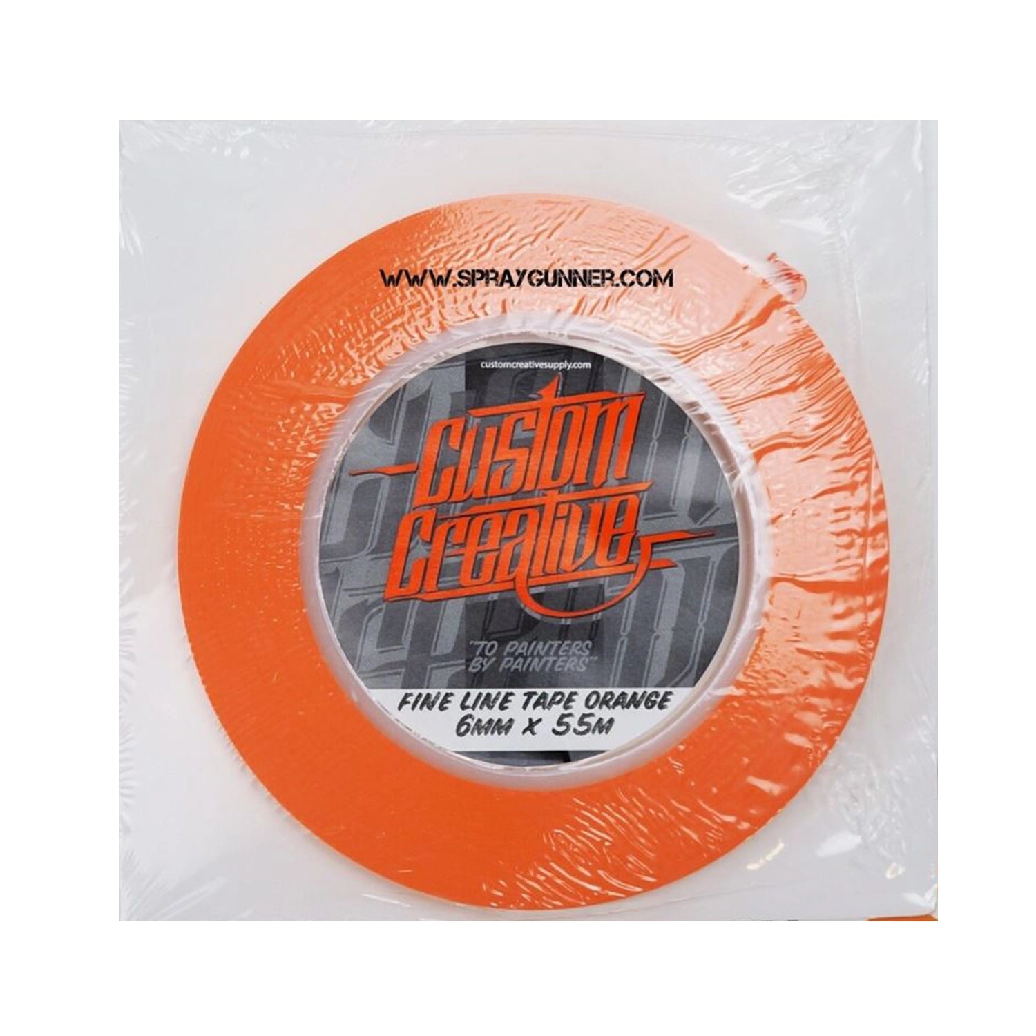 Custom Creative Fine Line Orange Tape - Urbanlystore