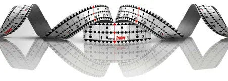 Trulers Eighths, 6 Ft Centered 10 pack trulers