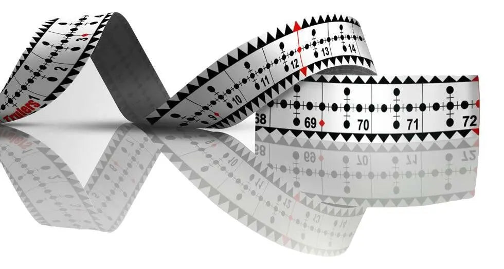 Trulers Eighths, 6 Ft, Standard, 10 pack - Urbanlystore