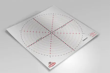 Trulers Eighths, Circle 10 inch, 10 pack trulers