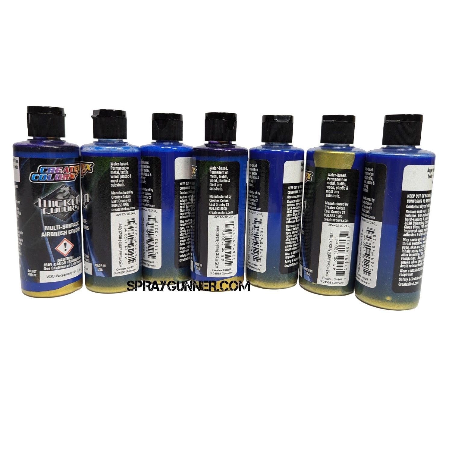 Wicked Fastback Green Metallic W353 - Urbanlystore