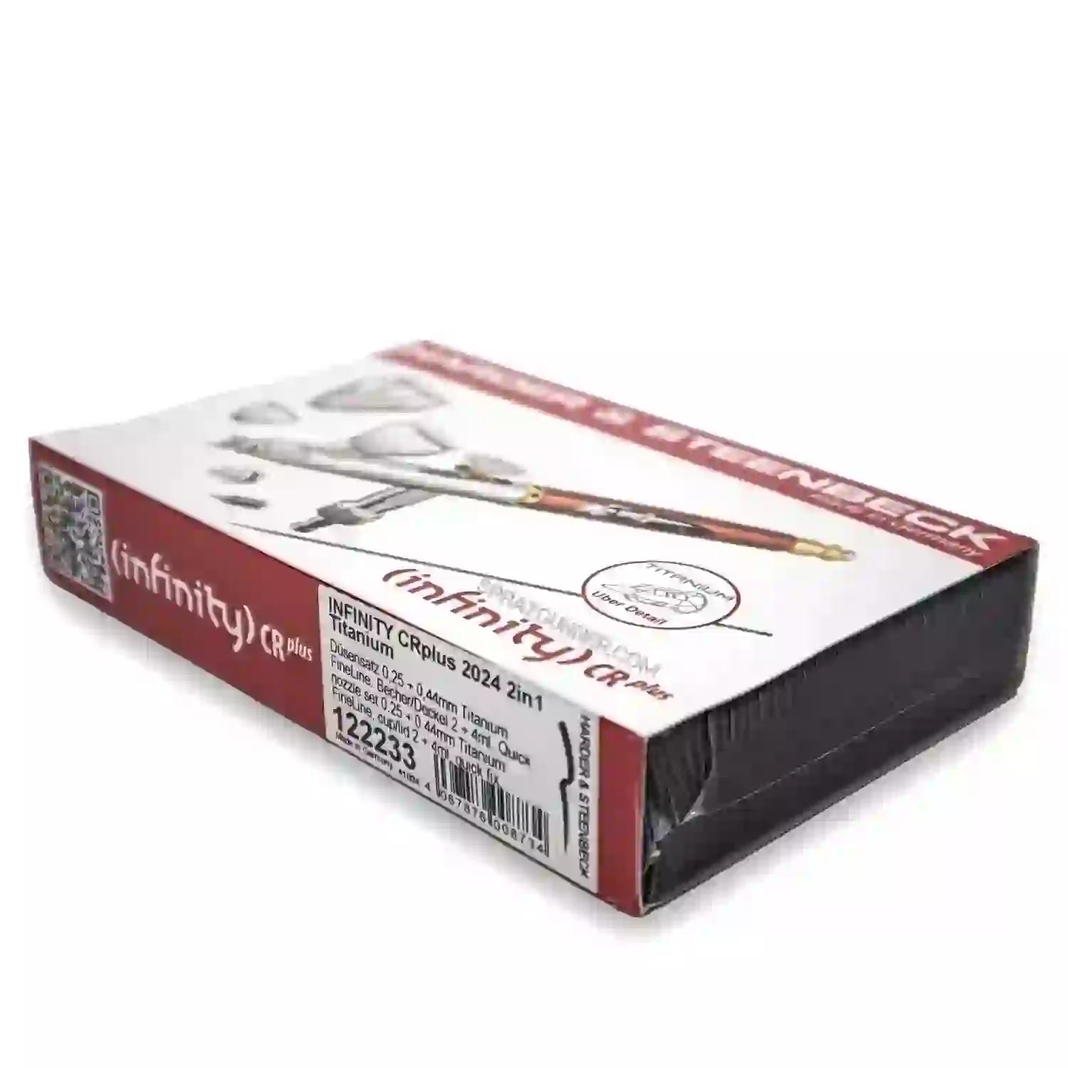 Harder & Steenbeck NEW INFINITY 2024 CRplus 2in1 airbrush - Urbanlystore