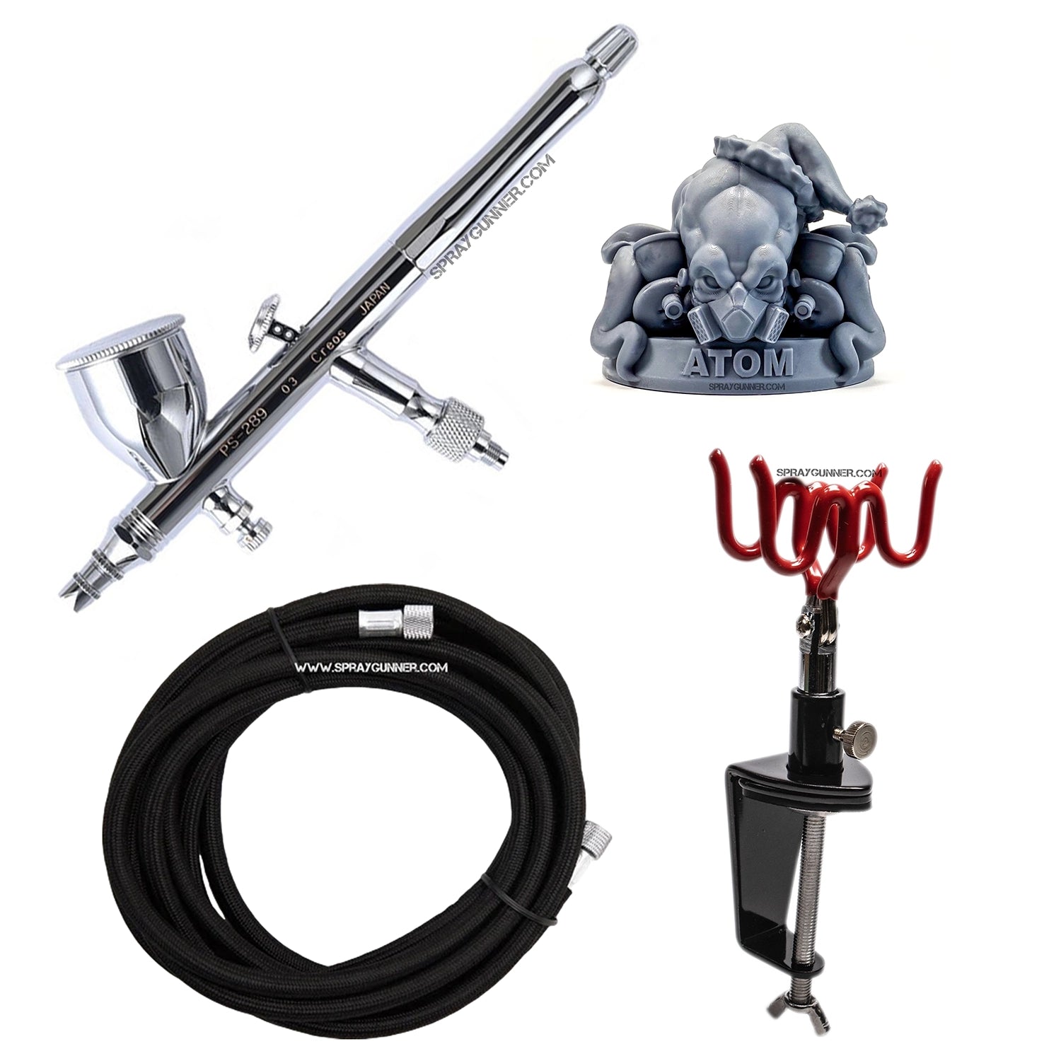 Used GSI Creos Mr. Airbrush Procon Boy PS-289 0.3mm Platinum GSI Creos Mr. Hobby at Urbanlystore