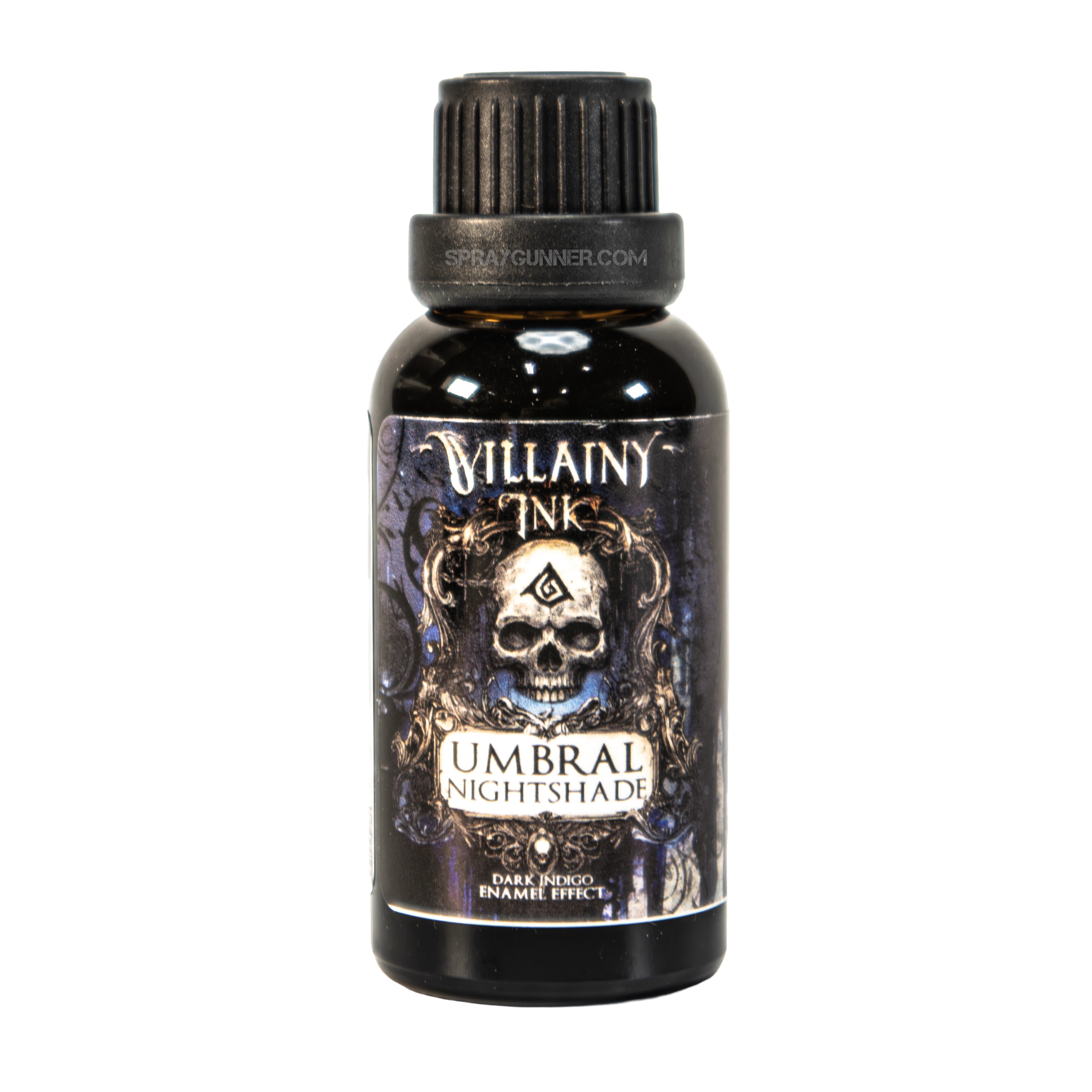 Villainy Ink Enamel Wash: Umbral Nightshade (30mL)