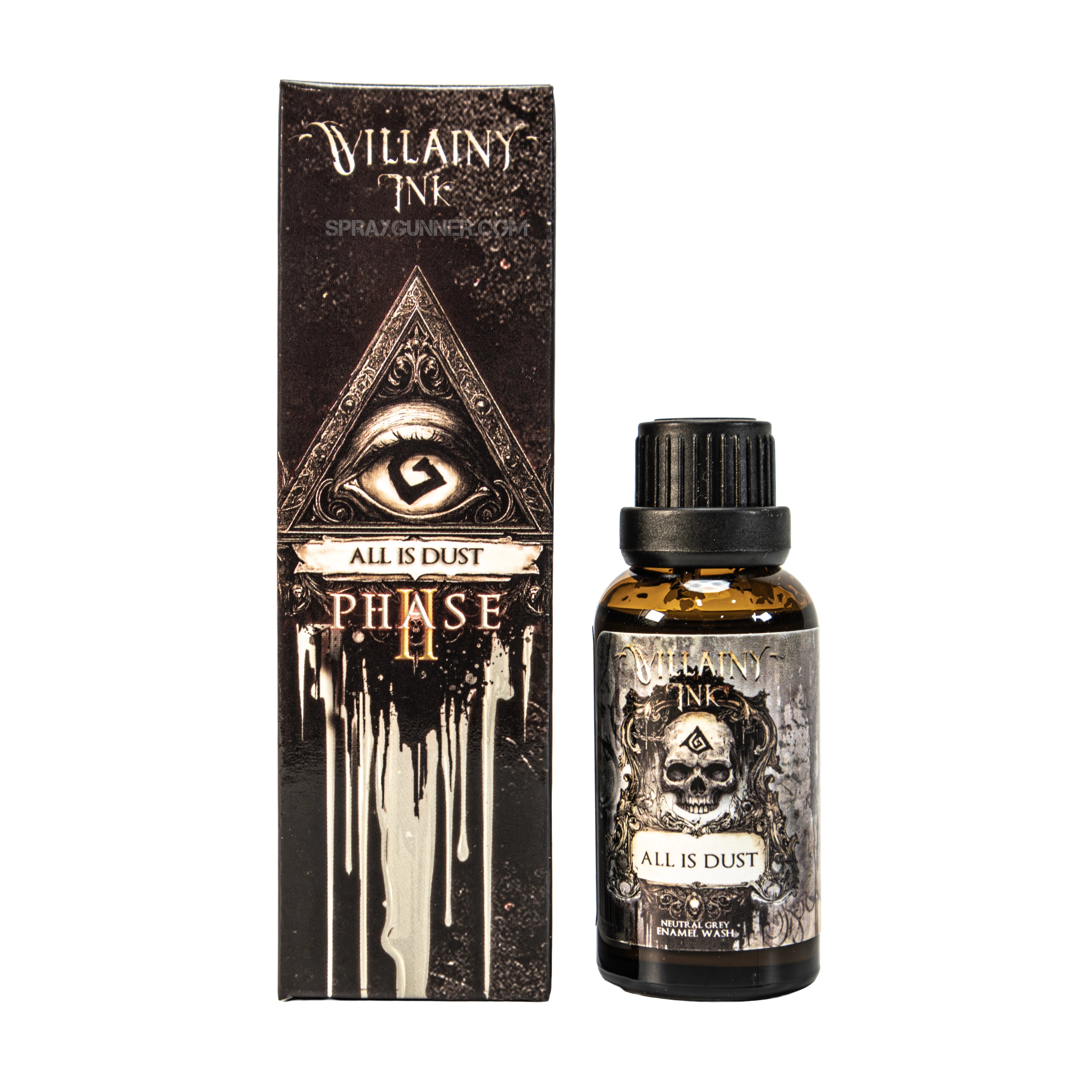 Villainy Ink Enamel Wash: All is Dust (30mL)