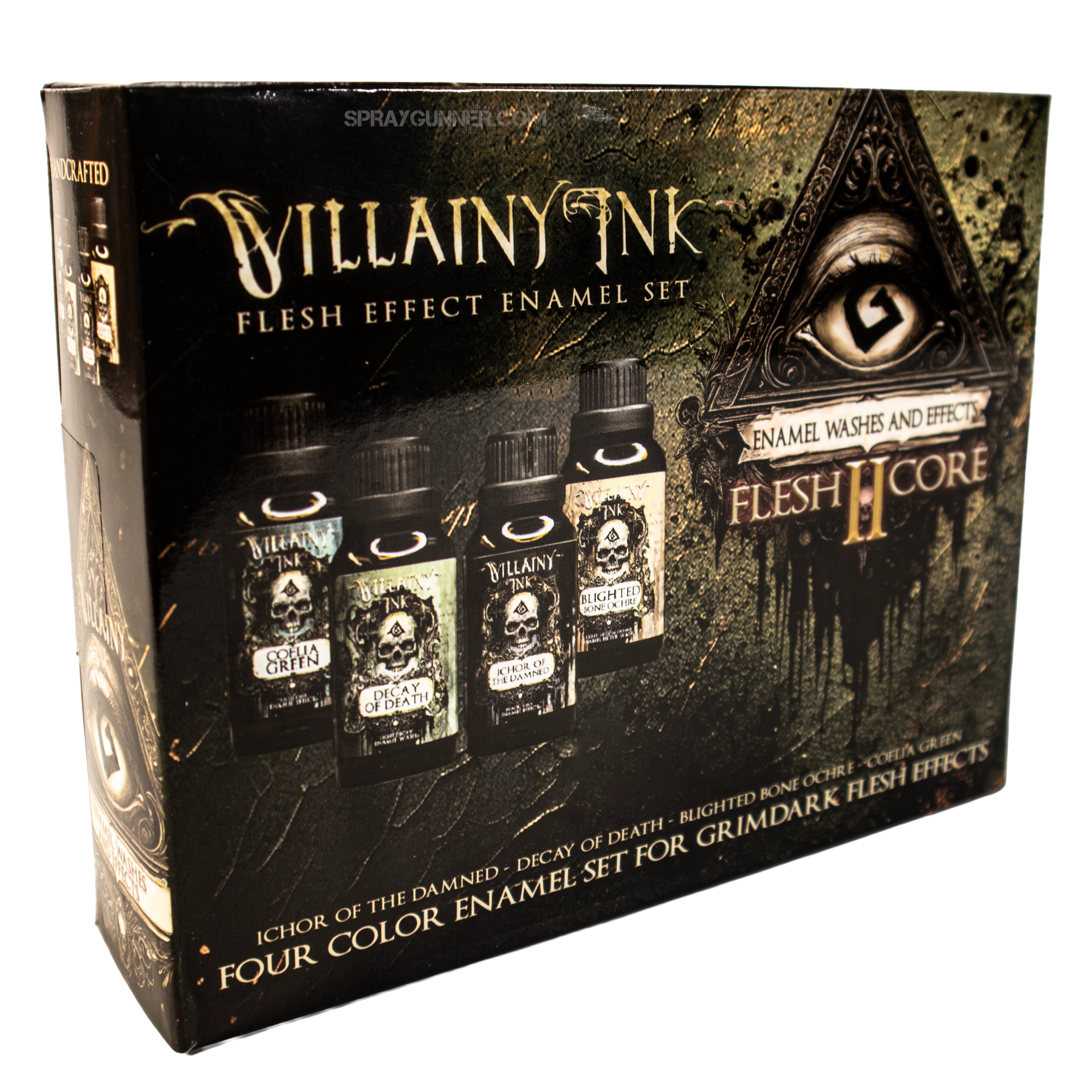 Villainy Ink Enamels - Flesh Core Set II (4x30mL)