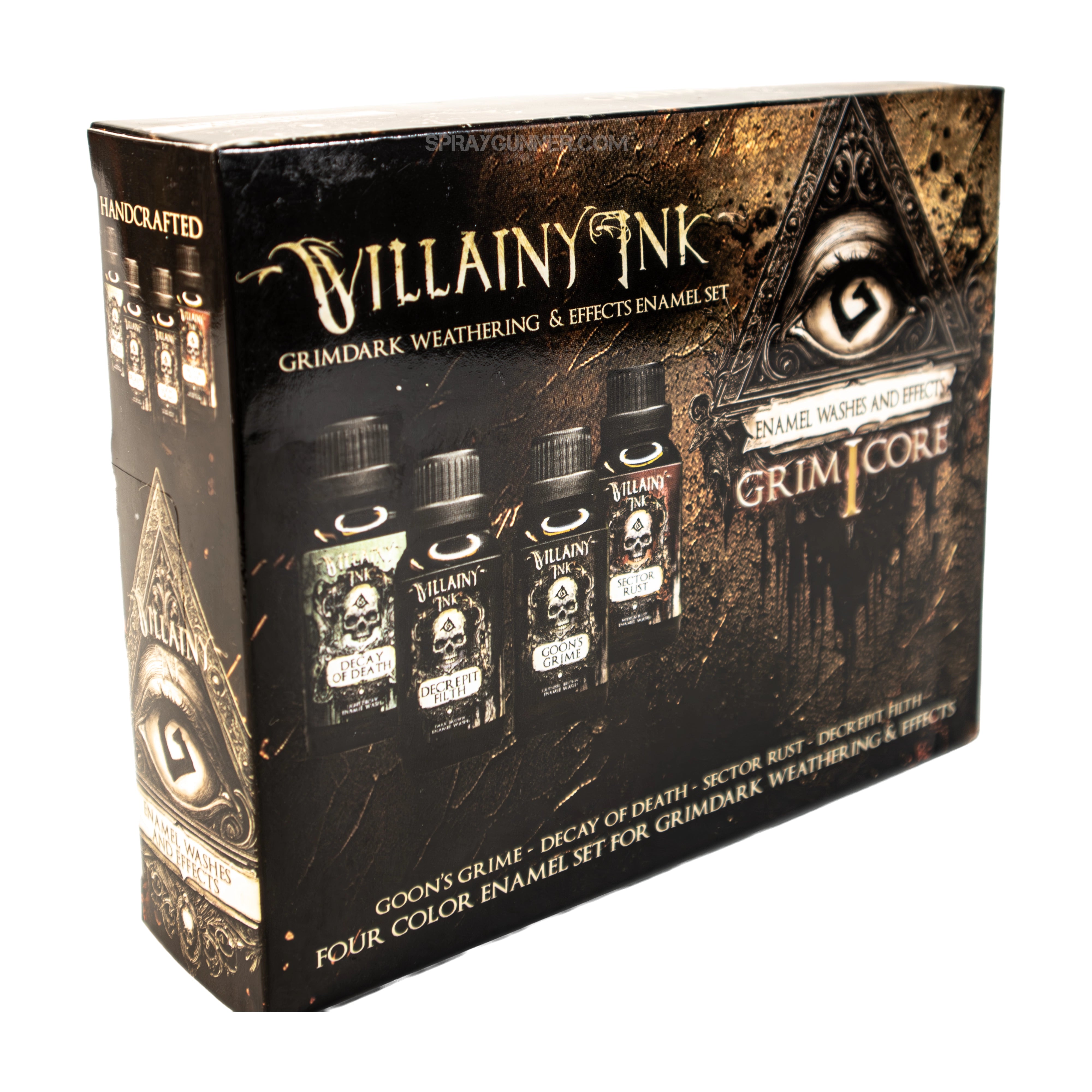 Villainy Ink Enamels - Grim Core Set I (4x30mL)