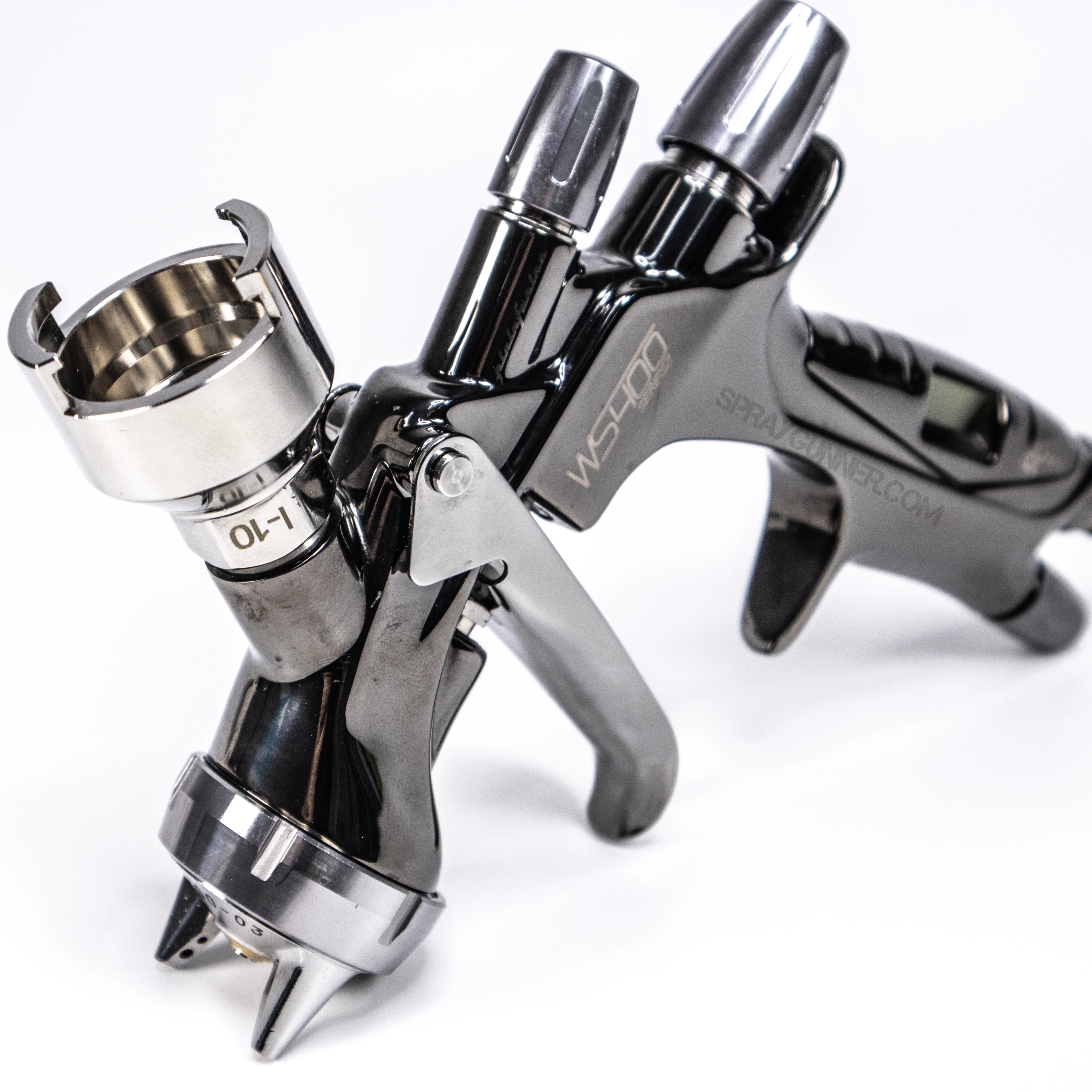 Open Box Anest Iwata WS-400 Series 2 Clear Digital Spray Gun Eco Set (Supernova Replacement) Comes with Metal Cup 1.2HD Anest Iwata at Urbanlystore