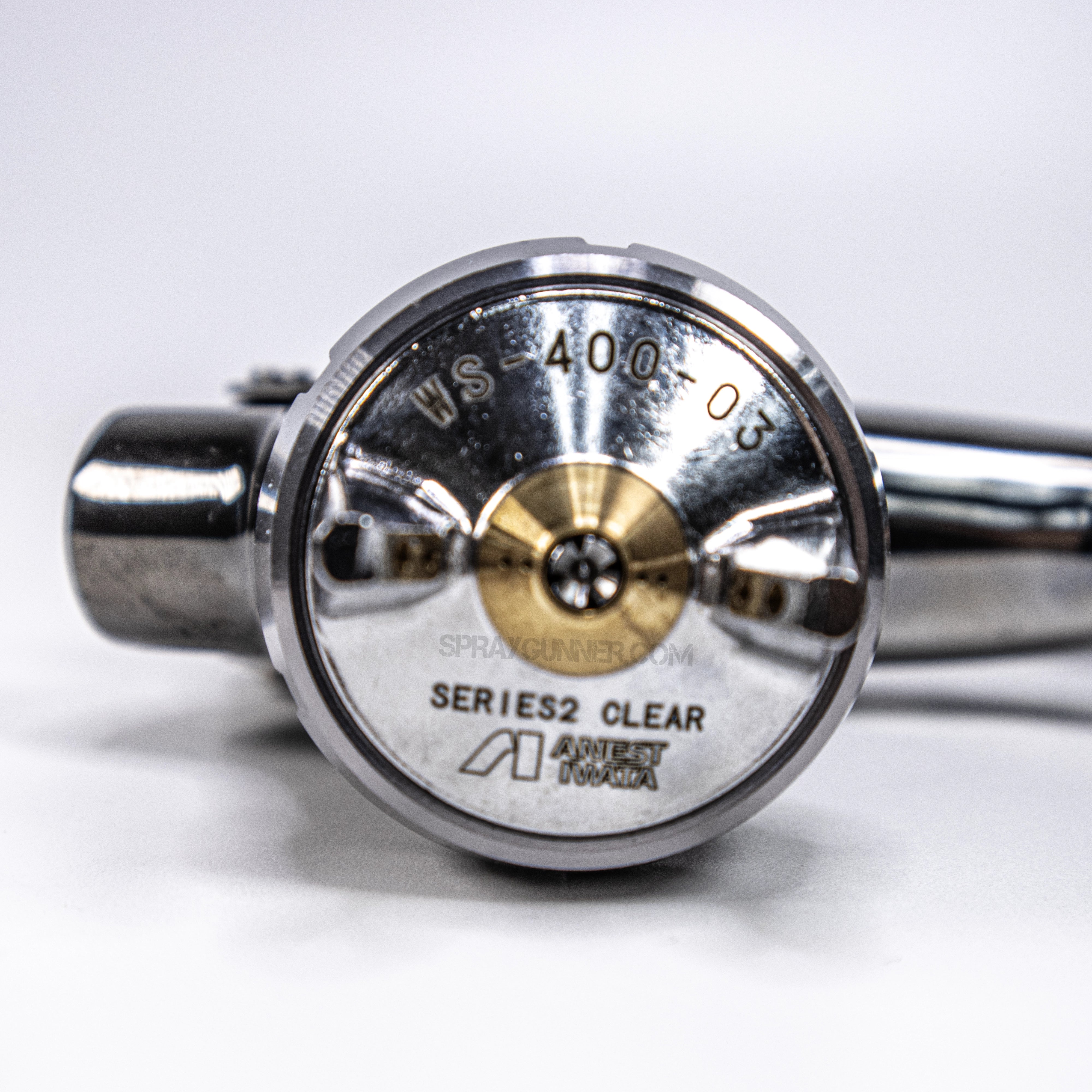 Open Box Anest Iwata WS-400 Series 2 Clear Digital Spray Gun Eco Set (Supernova Replacement) Comes with Metal Cup 1.2HD Anest Iwata at Urbanlystore