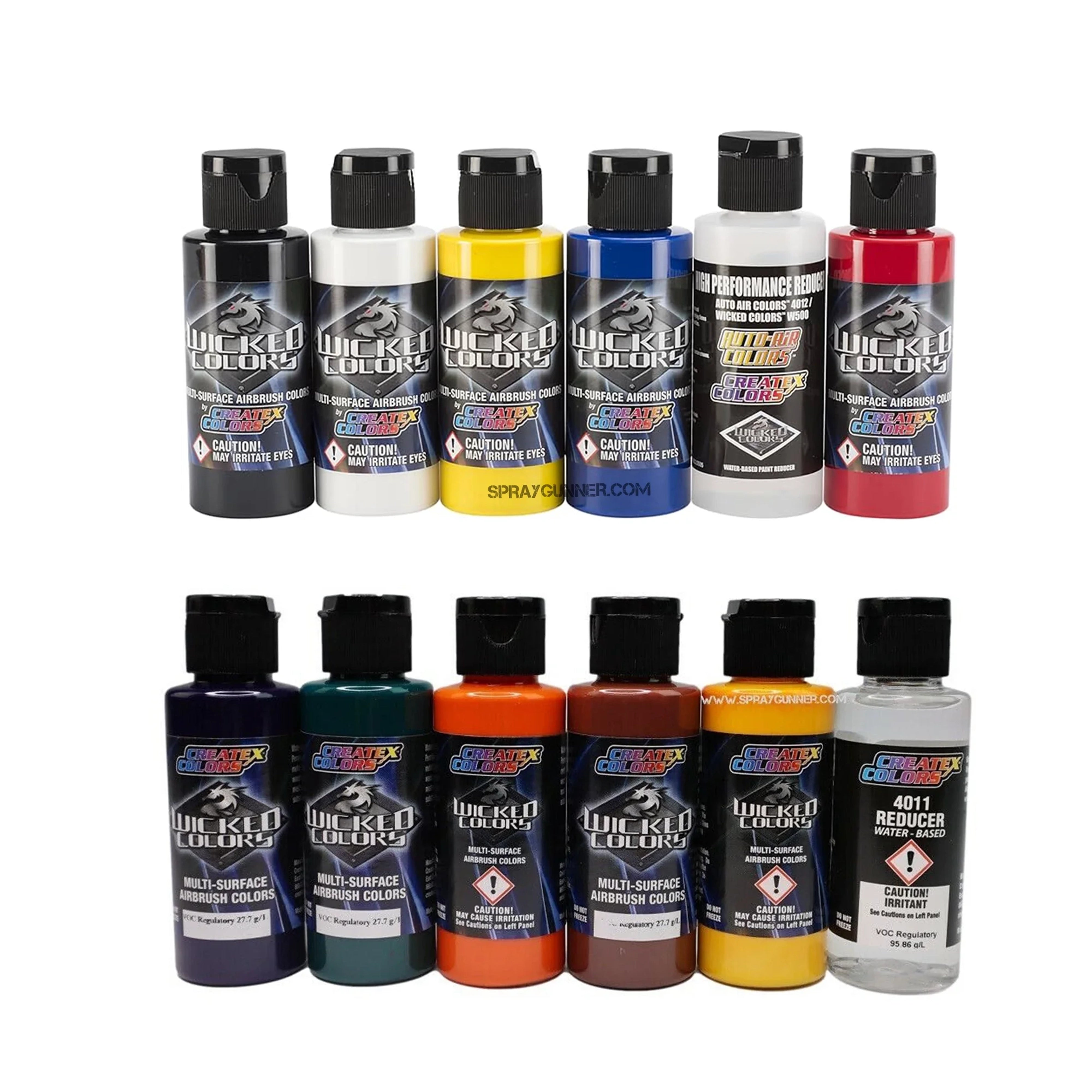 Createx Colors Special Wicked Paint Set Essential Colors Bundle