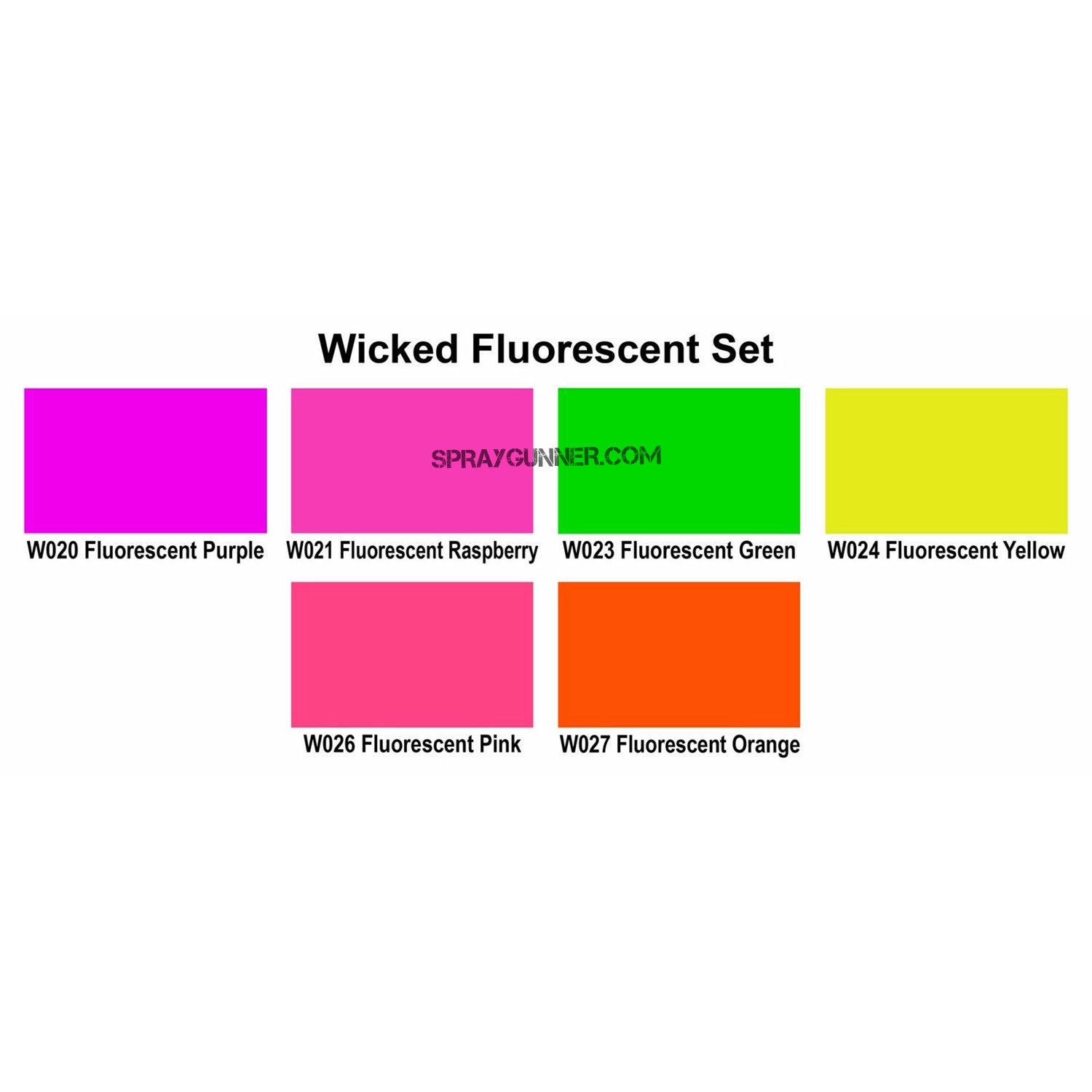 Wicked Fluorescent Set W103-00 - Urbanlystore