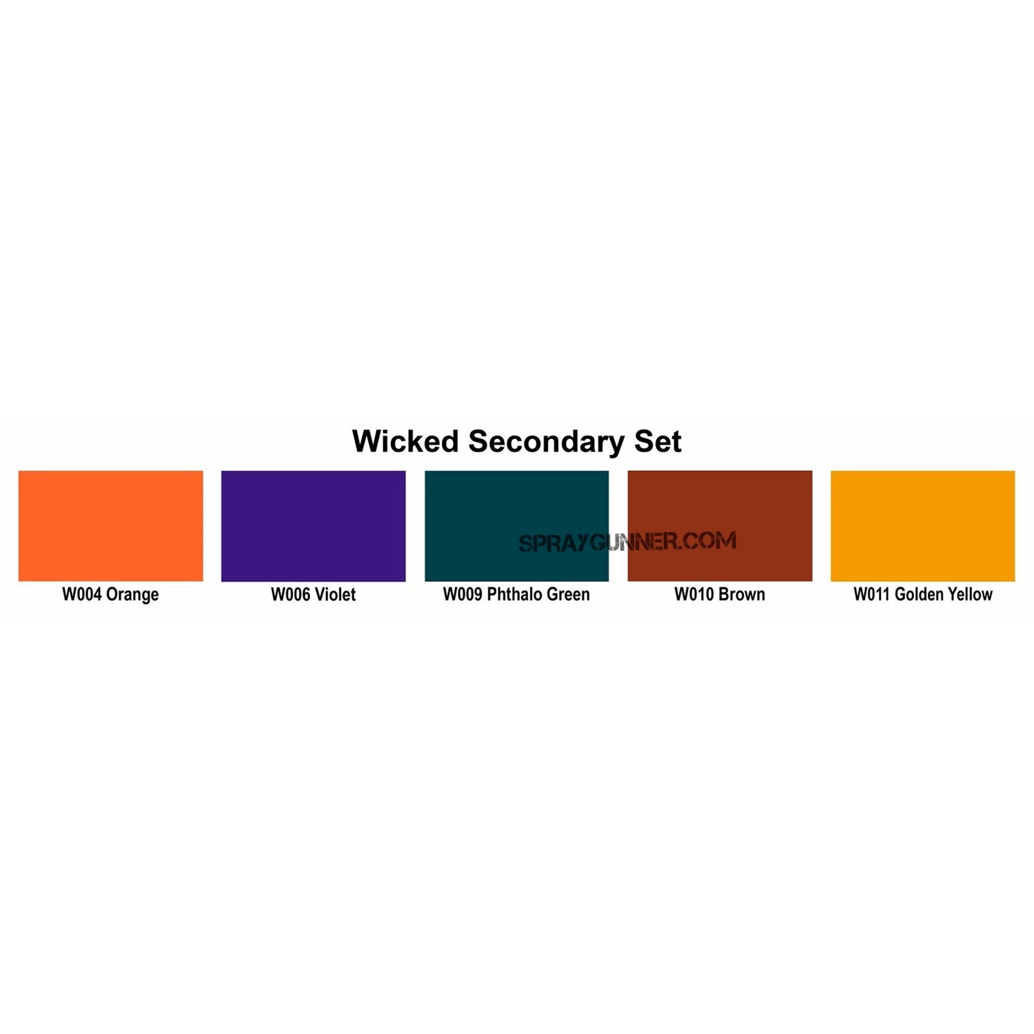 Wicked Colors 2oz Secondary Set W104 - Urbanlystore