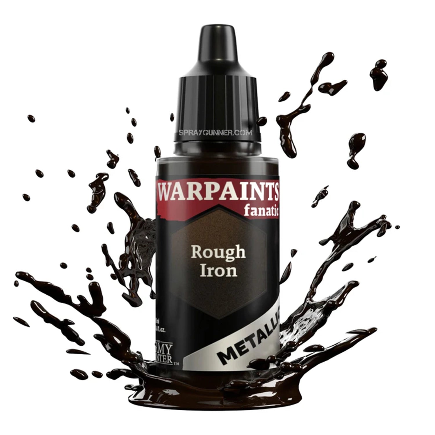 THE ARMY PAINTER: Warpaints Fanatic Metallic Rough Iron - Urbanlystore