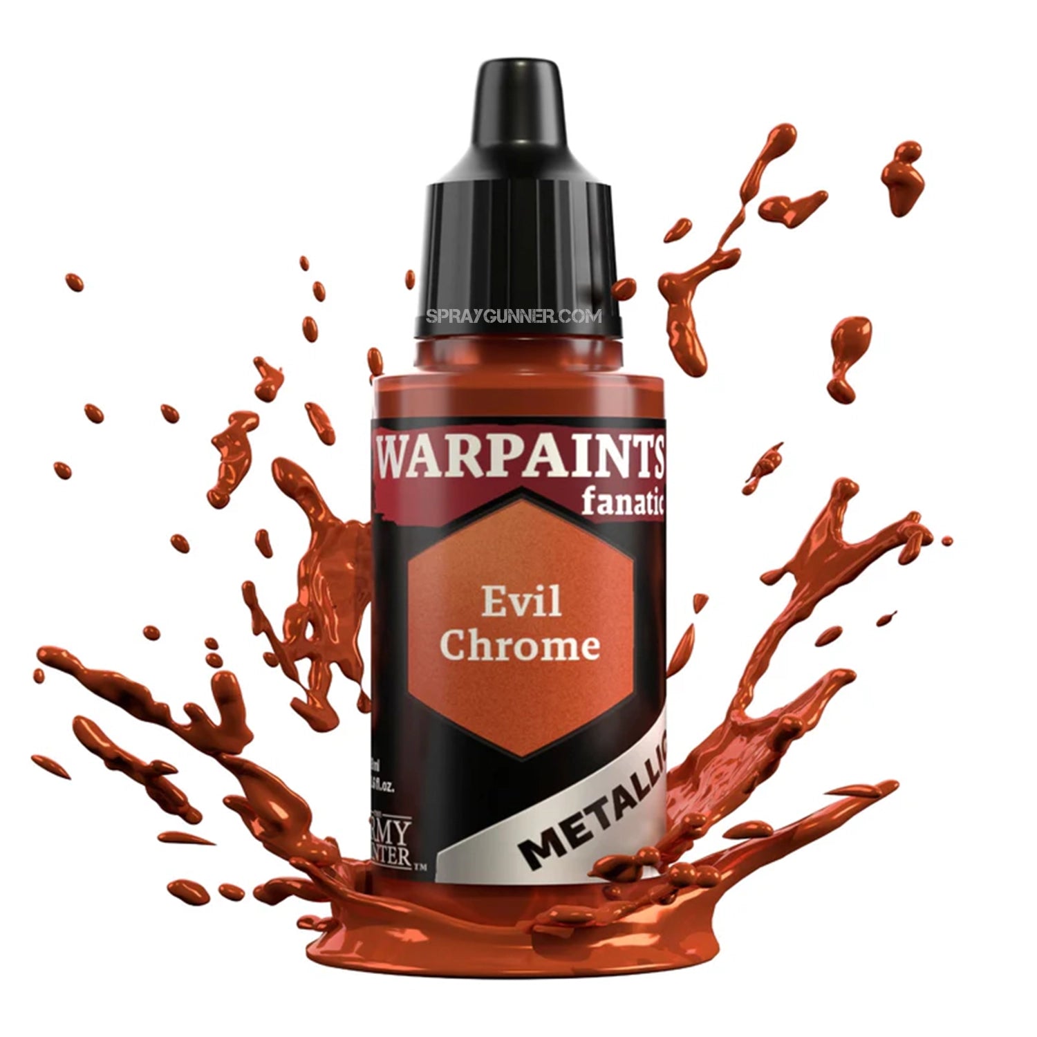THE ARMY PAINTER: Warpaints Fanatic Metallic Evil Chrome - Urbanlystore