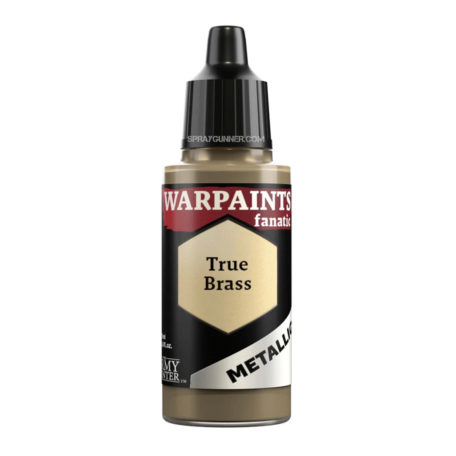THE ARMY PAINTER: Warpaints Fanatic Metallic True Brass - Urbanlystore