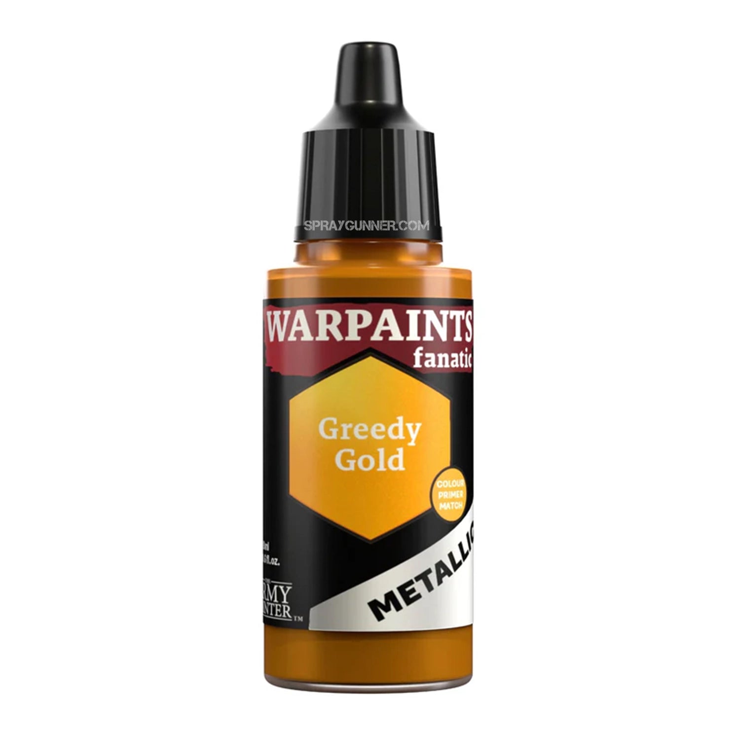 THE ARMY PAINTER: Warpaints Fanatic Metallic Greedy Gold - Urbanlystore
