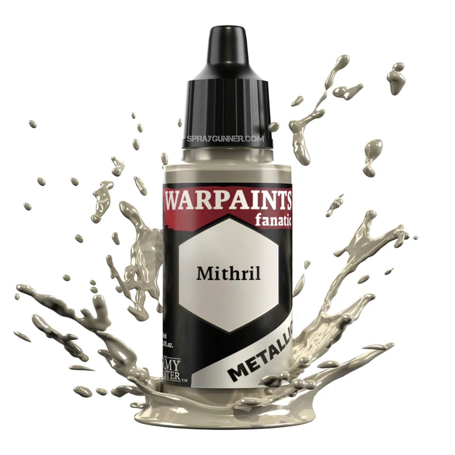 THE ARMY PAINTER: Warpaints Fanatic Metallic Mithril - Urbanlystore