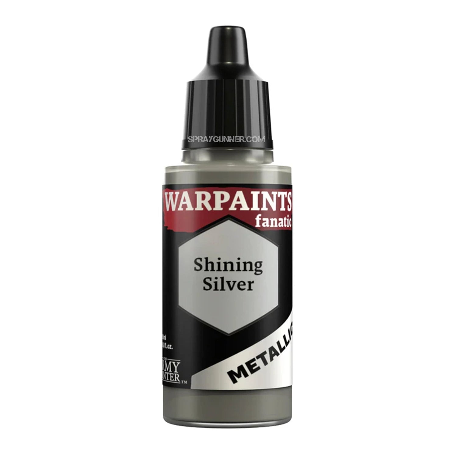 THE ARMY PAINTER: Warpaints Fanatic Metallic Shining Silver - Urbanlystore
