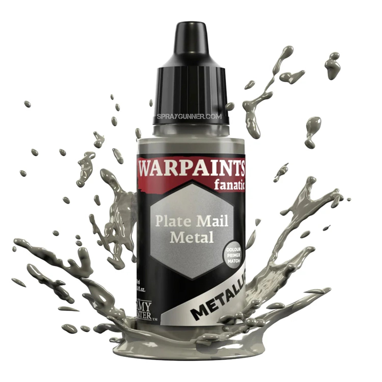 THE ARMY PAINTER: Warpaints Fanatic Metallic Plate Mail Metal - Urbanlystore