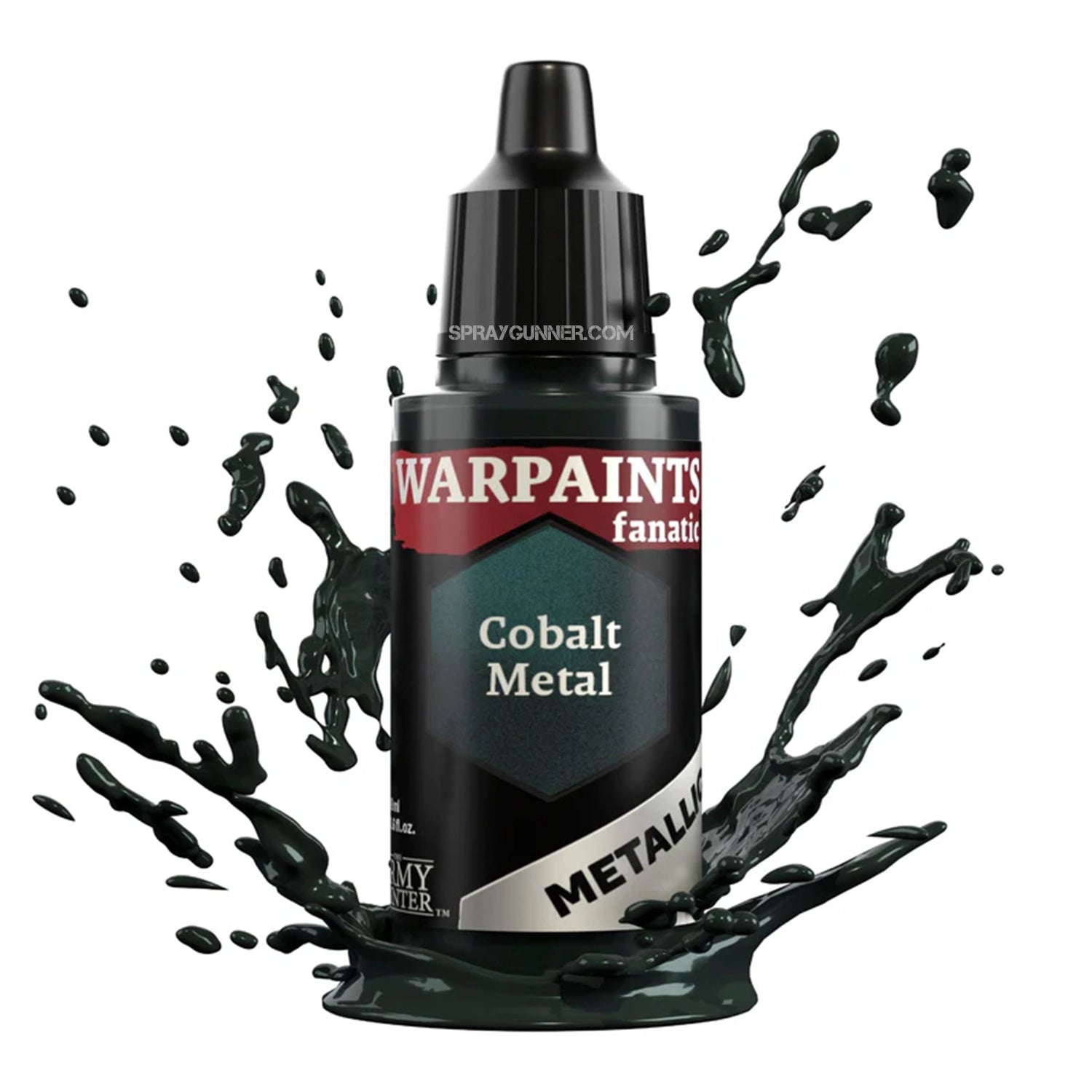 THE ARMY PAINTER: Warpaints Fanatic Metallic Colbalt Metal - Urbanlystore