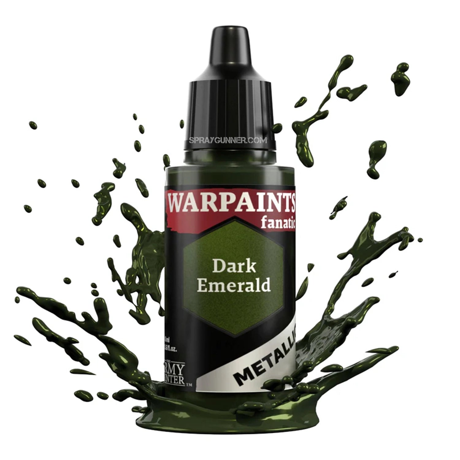 THE ARMY PAINTER: Warpaints Fanatic Metallic Dark Emerald - Urbanlystore