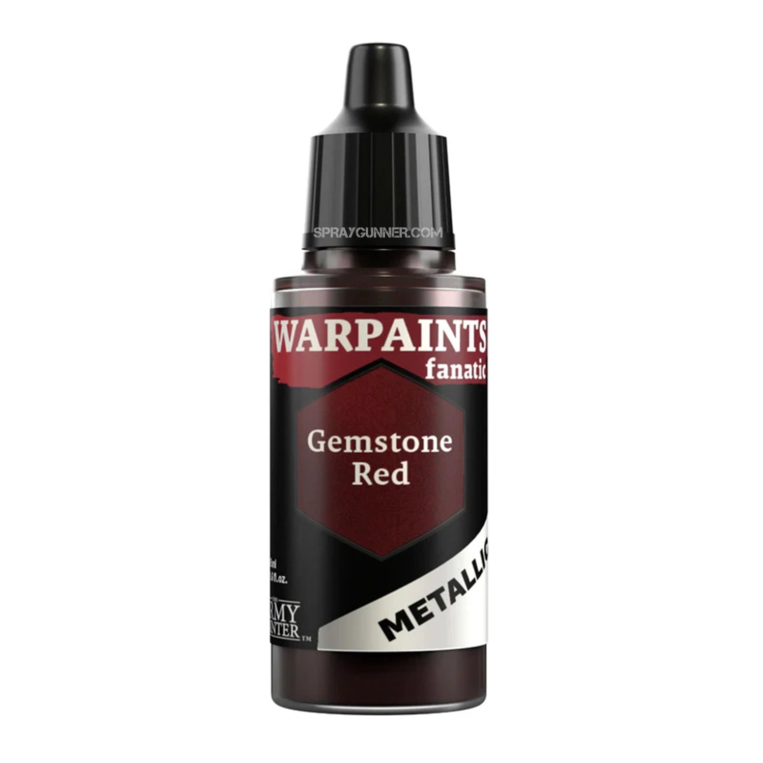 THE ARMY PAINTER: Warpaints Fanatic Metallic Gemstone Red - Urbanlystore