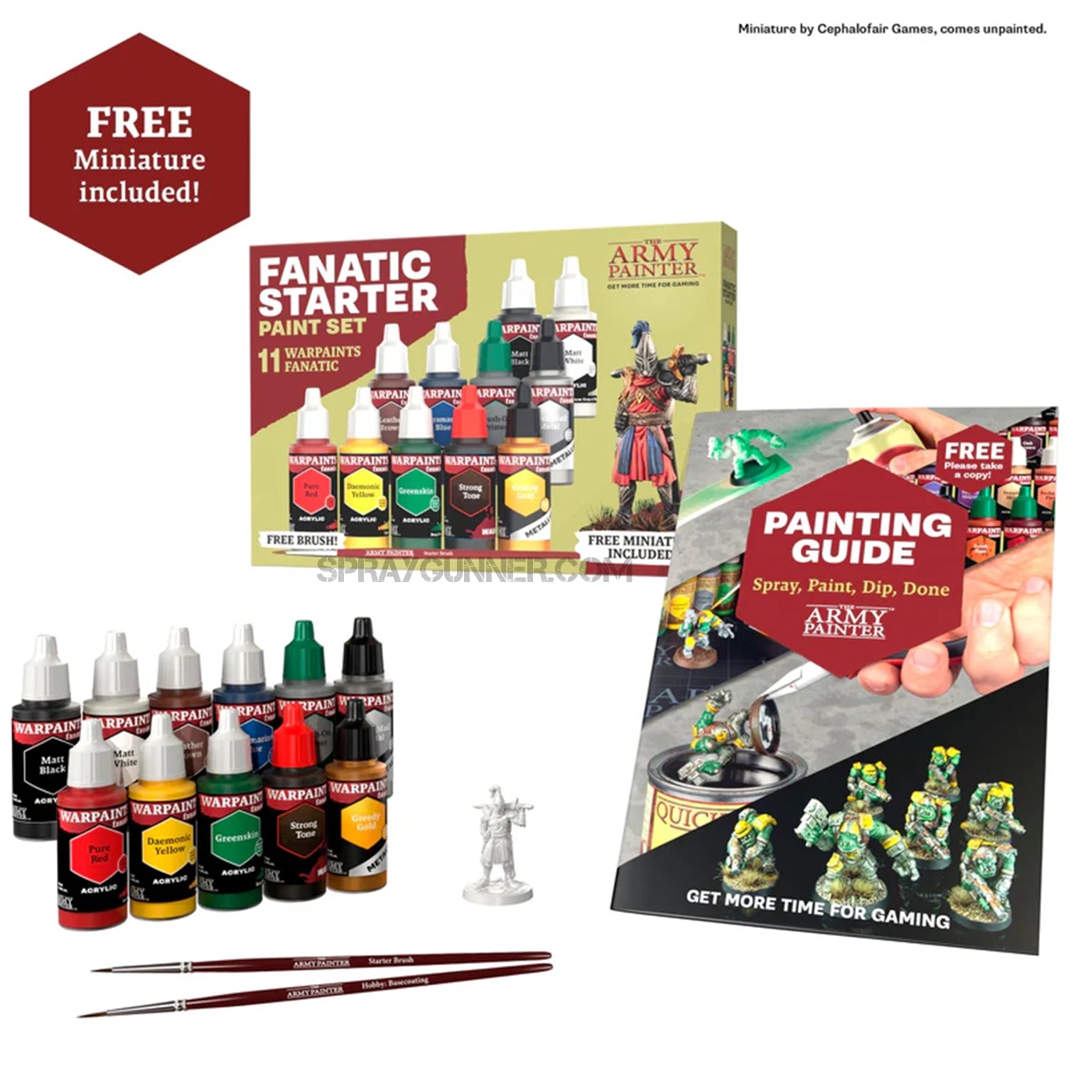 THE ARMY PAINTER: Warpaints Fanatic Starter Set - Urbanlystore