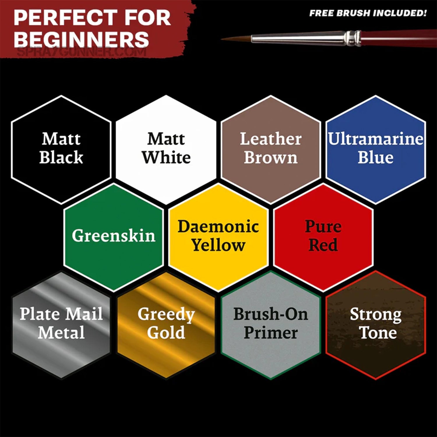 THE ARMY PAINTER: Warpaints Fanatic Starter Set - Urbanlystore