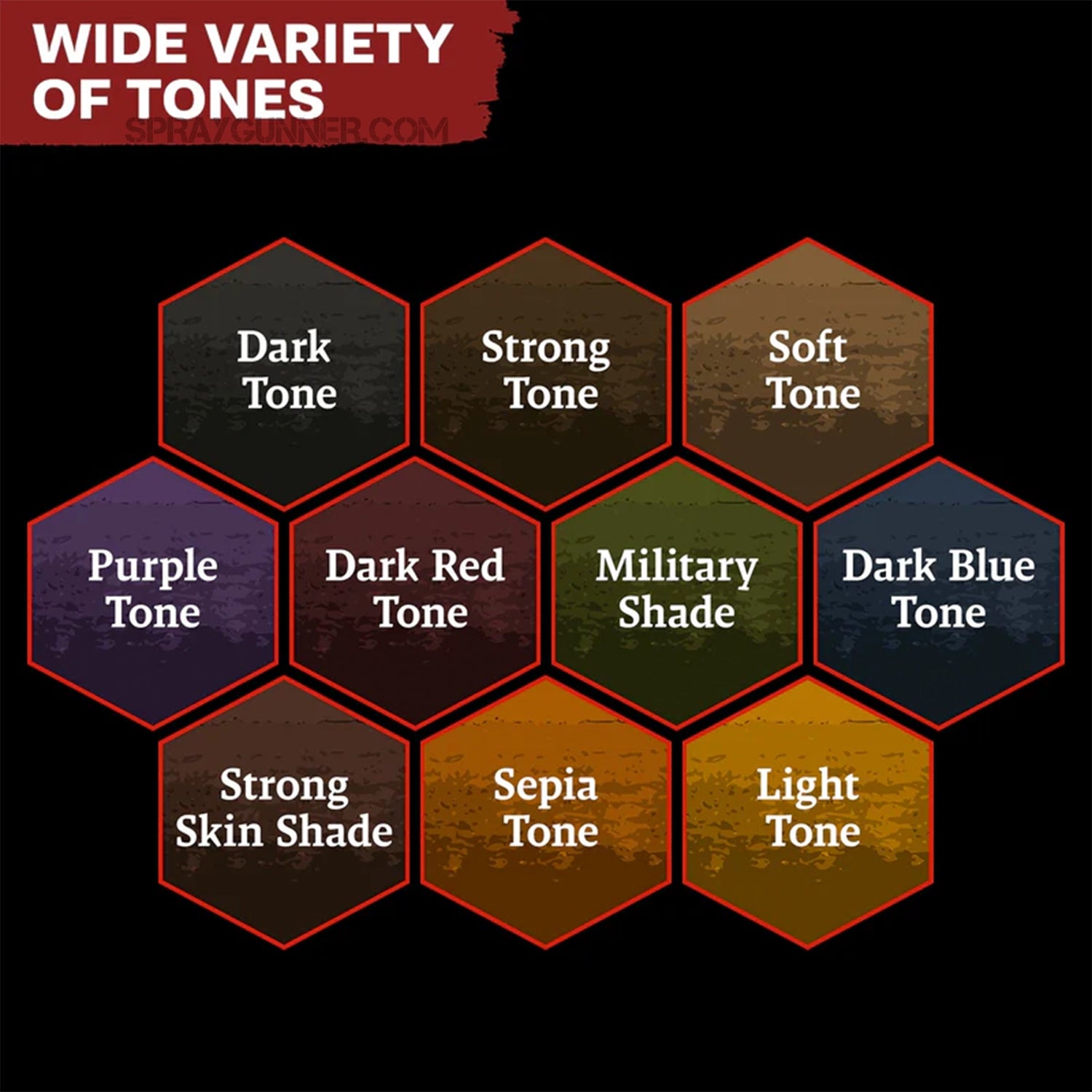 THE ARMY PAINTER: Warpaints Fanatic Washes Paint Set - Urbanlystore