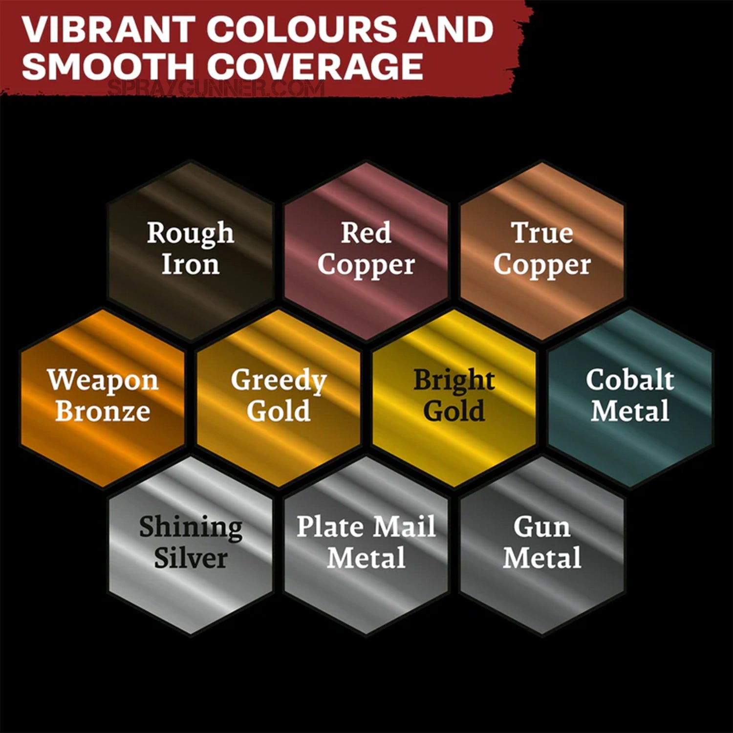 THE ARMY PAINTER: Warpaints Fanatic Metallics Set - Urbanlystore