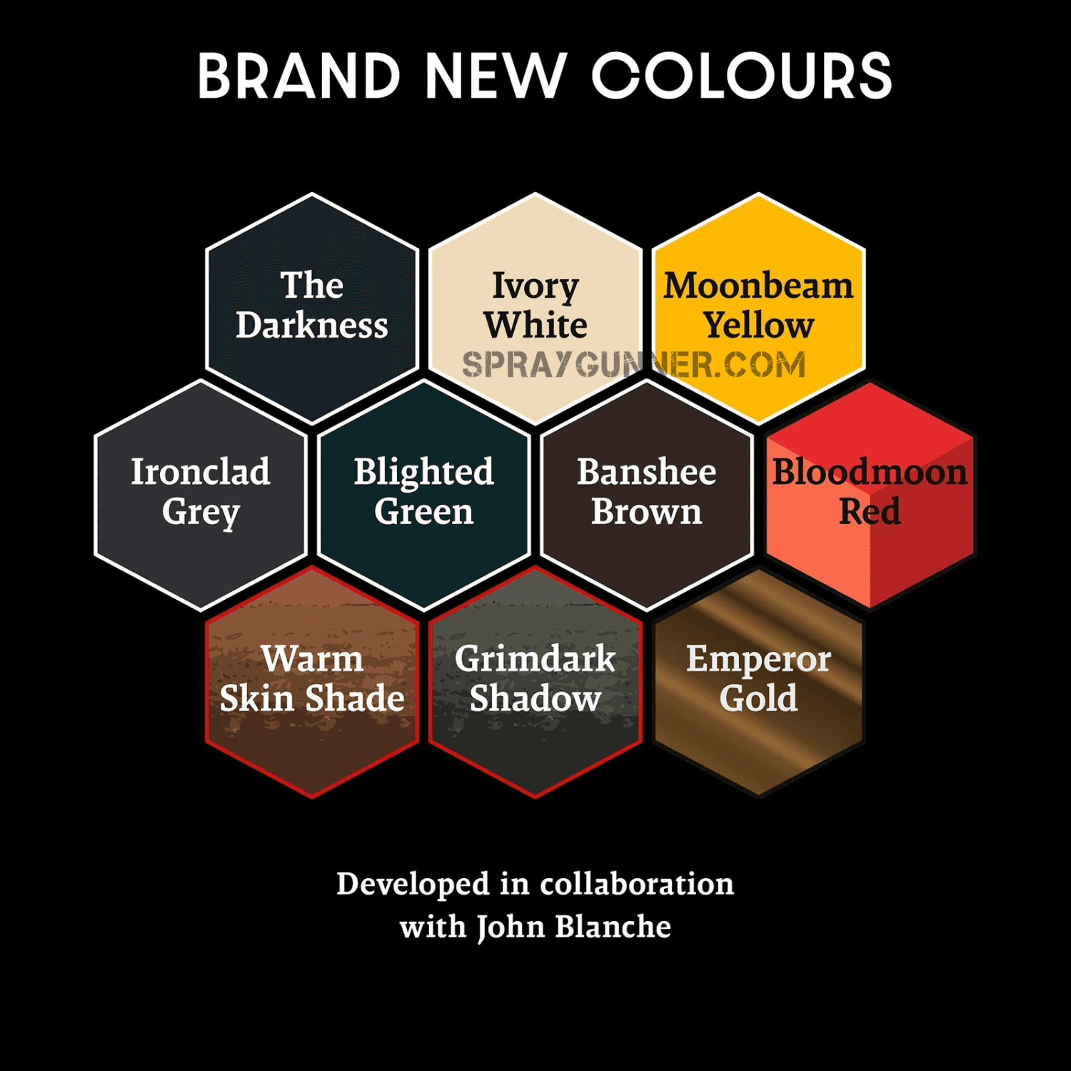 THE ARMY PAINTER: John Blanche Volume 1 Paint Set - Urbanlystore