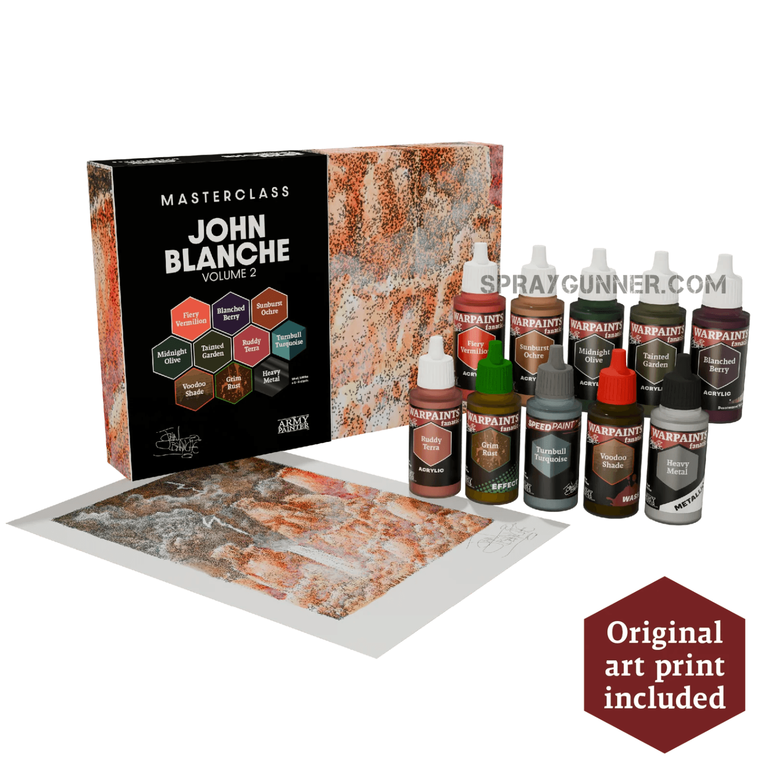 THE ARMY PAINTER: John Blanche Volume 2 Paint Set - Urbanlystore