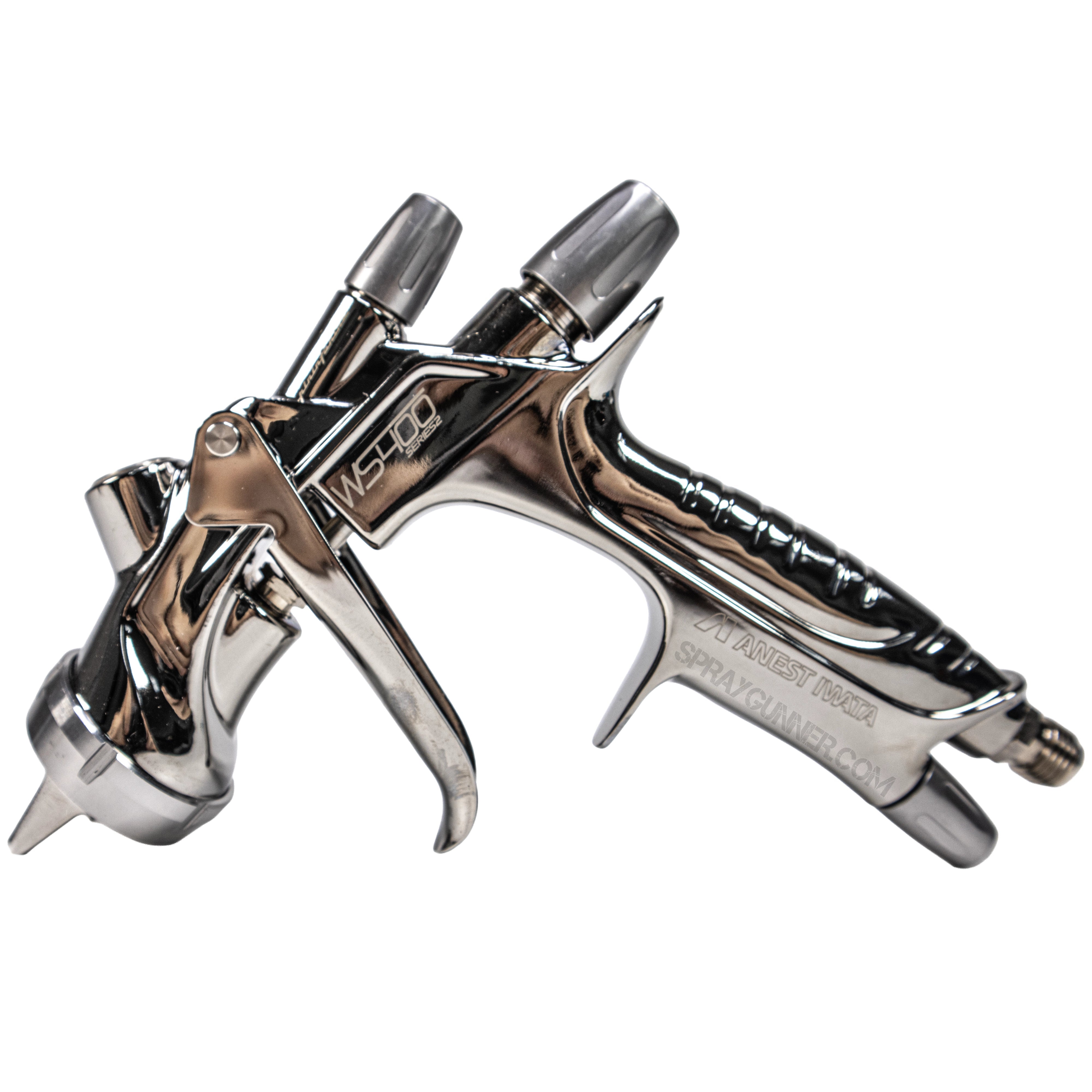 Open Box Anest Iwata WS-400 Series 2 Clear Spray Gun Eco Set (Supernova Replacement) (comes with METAL CUP)) Anest Iwata at Urbanlystore