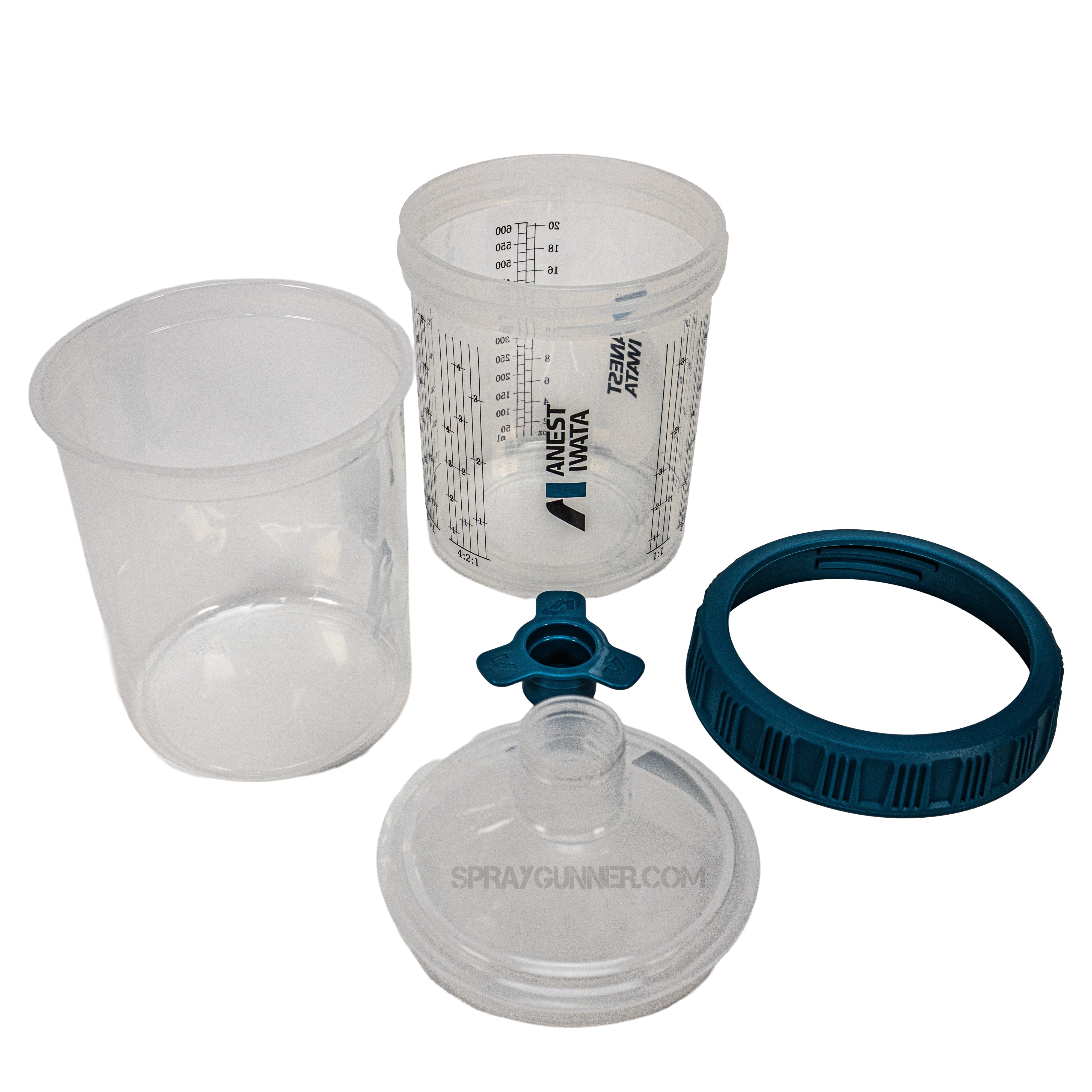 Open Box Anest Iwata WS-400 Series 2 Clear Spray Gun Eco Set (Supernova Replacement) (comes with METAL CUP)) Anest Iwata at Urbanlystore