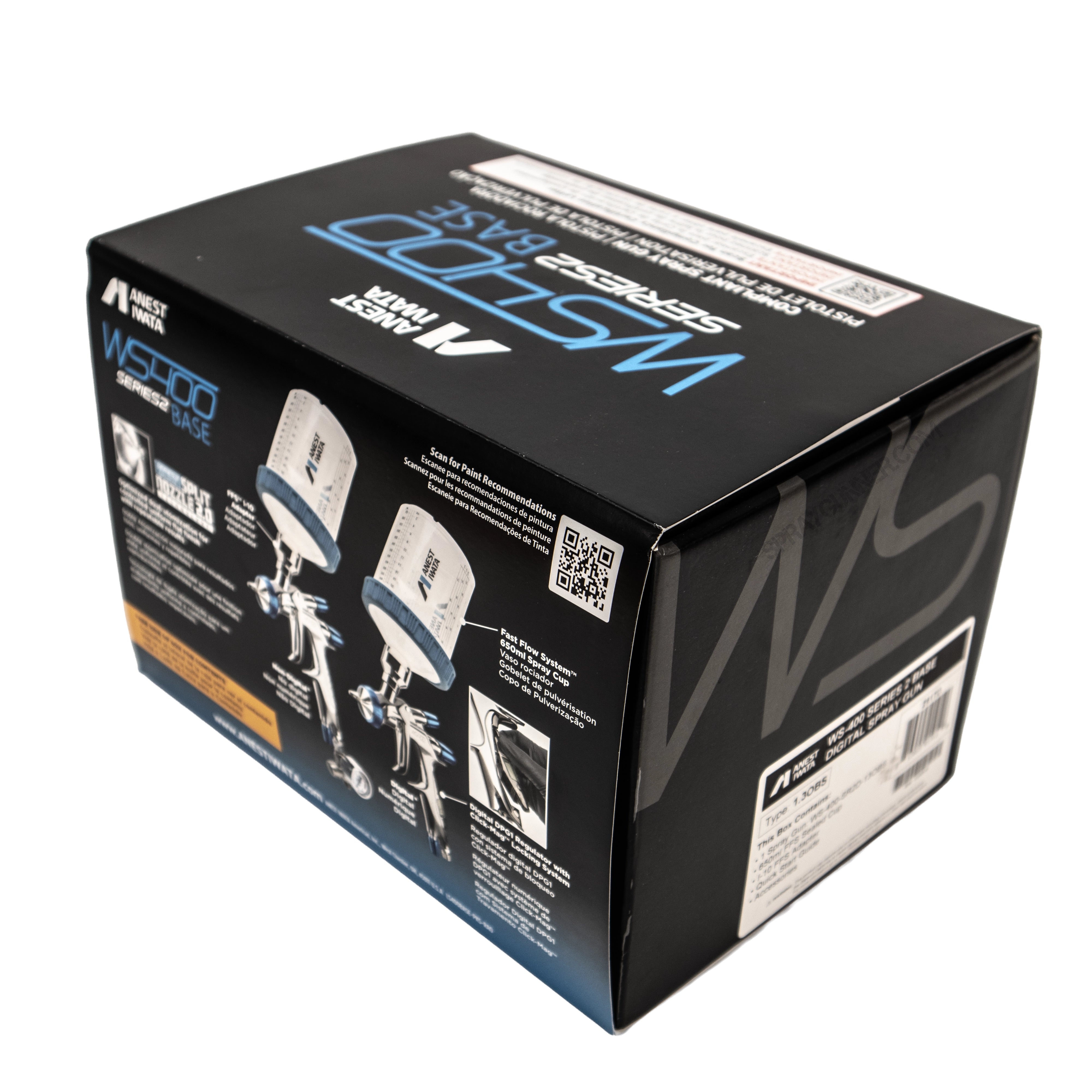 Anest Iwata WS-400 Series 2 Base Digital Spray Gun Eco Set (Supernova Replacement)