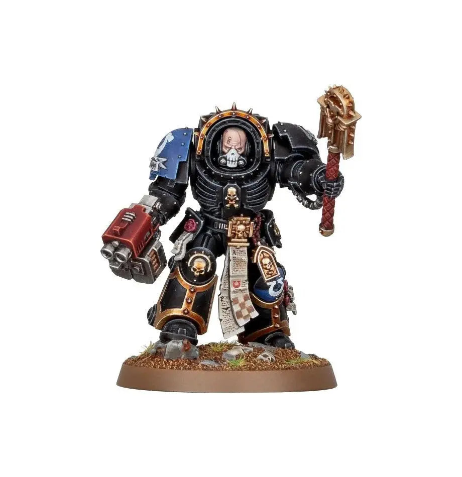 Warhammer 40K Space Marines - Chaplain In Terminator Armour - Urbanlystore