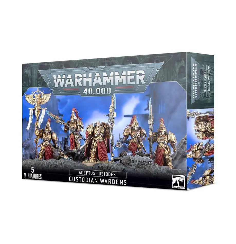Warhammer 40k: Adeptus Custodes Custodian Wardens - Urbanlystore