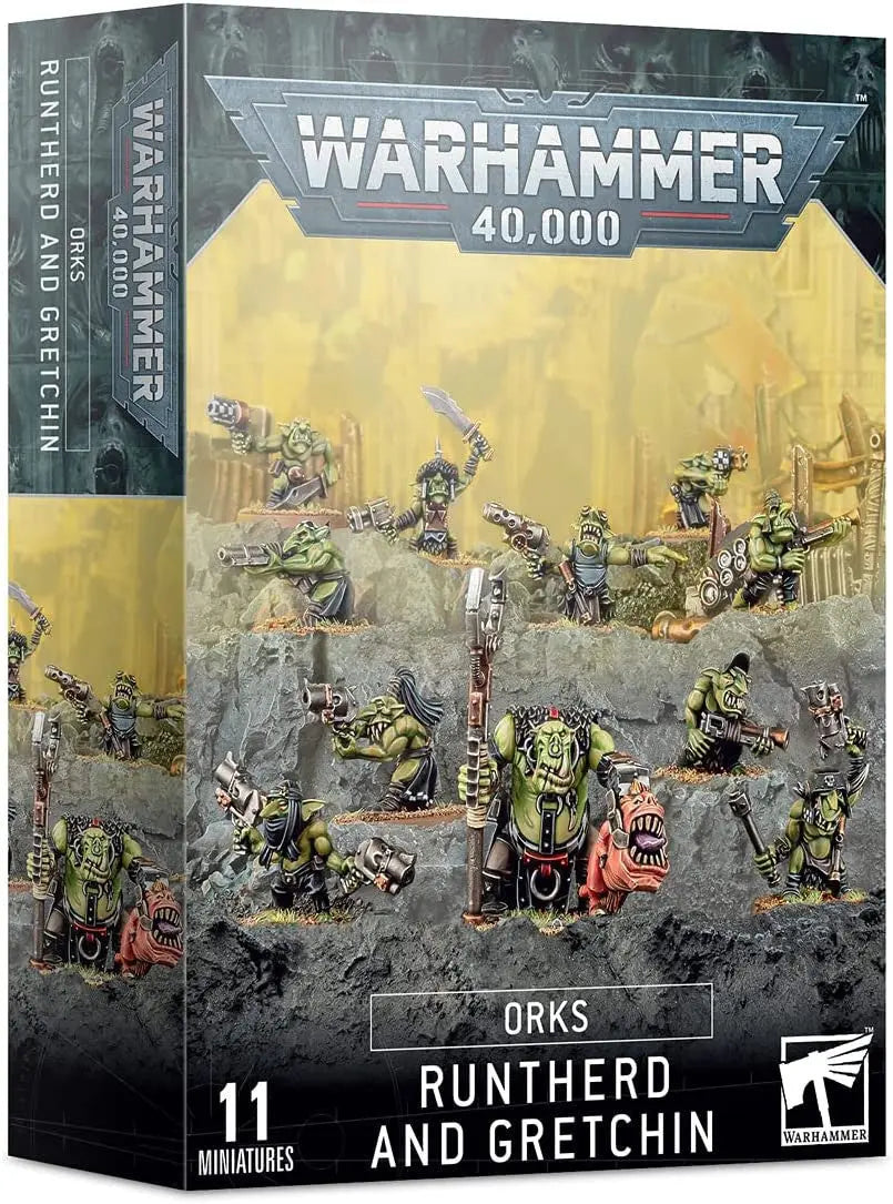 Warhammer 40k: Orks - Runtherd and Gretchin - Urbanlystore