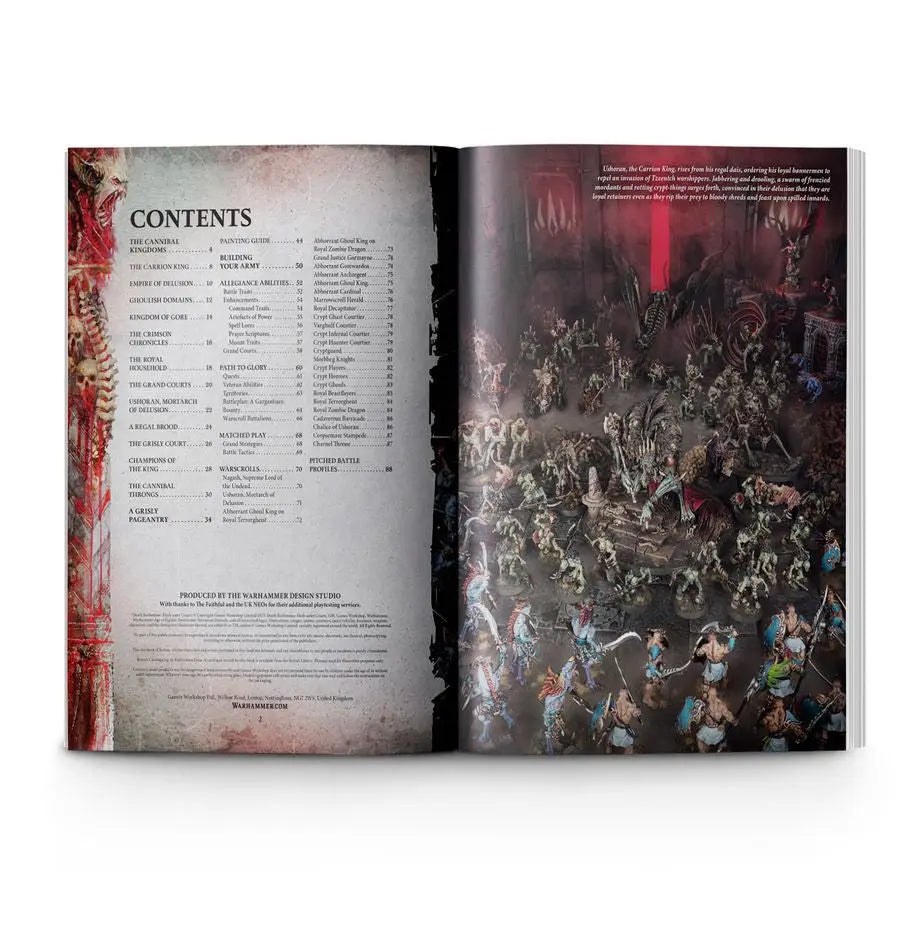 Warhammer Battletome: FLESH-EATER COURTS - Urbanlystore