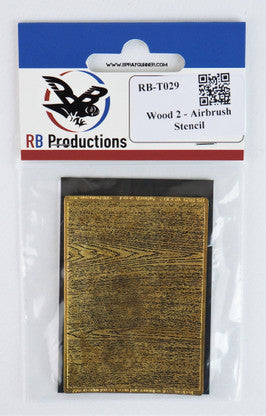 Wood 2 - Miniature Airbrush Stencil - Urbanlystore