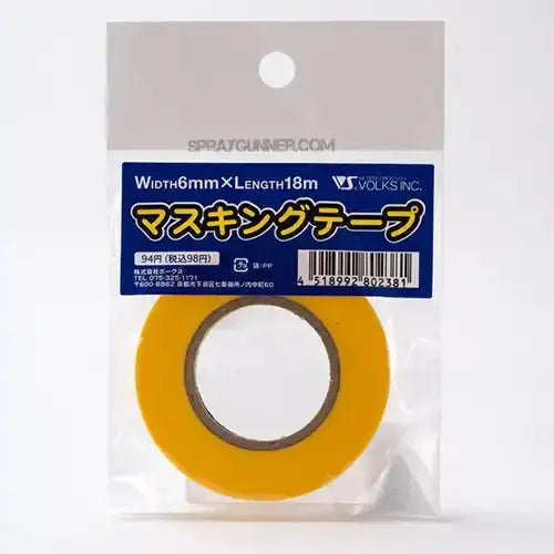 ZM Masking Tape 6mm VOLKS USA INC.