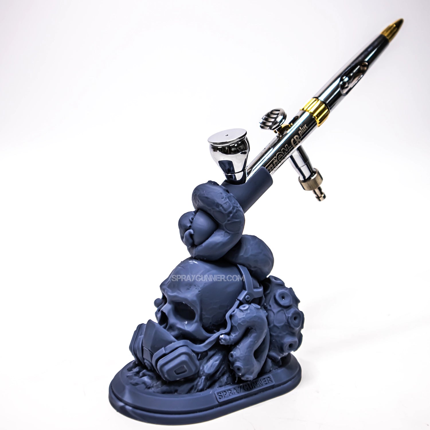 Skull Airbrush Display Stand airbrush holder - Urbanlystore