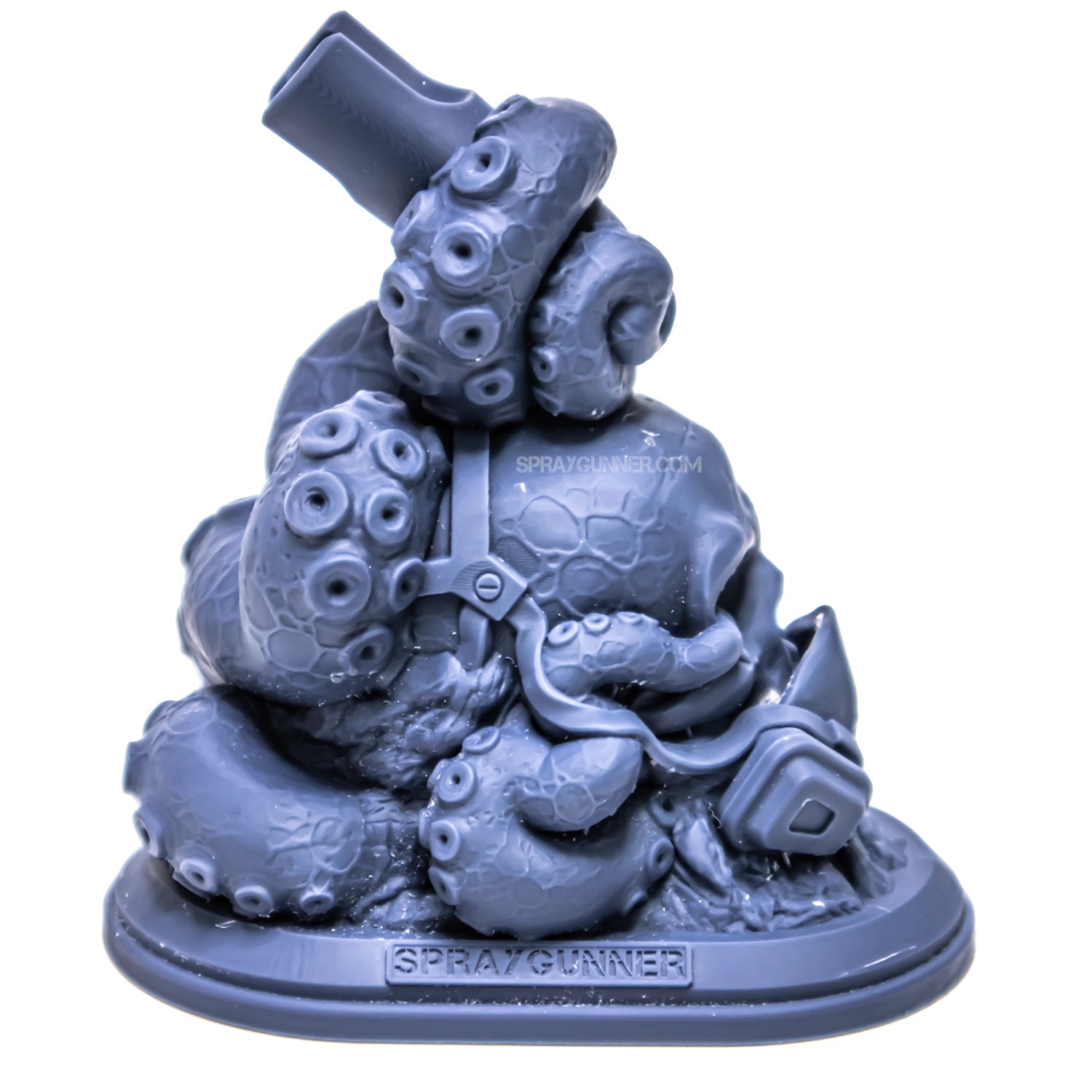 Skull Airbrush Display Stand airbrush holder - Urbanlystore