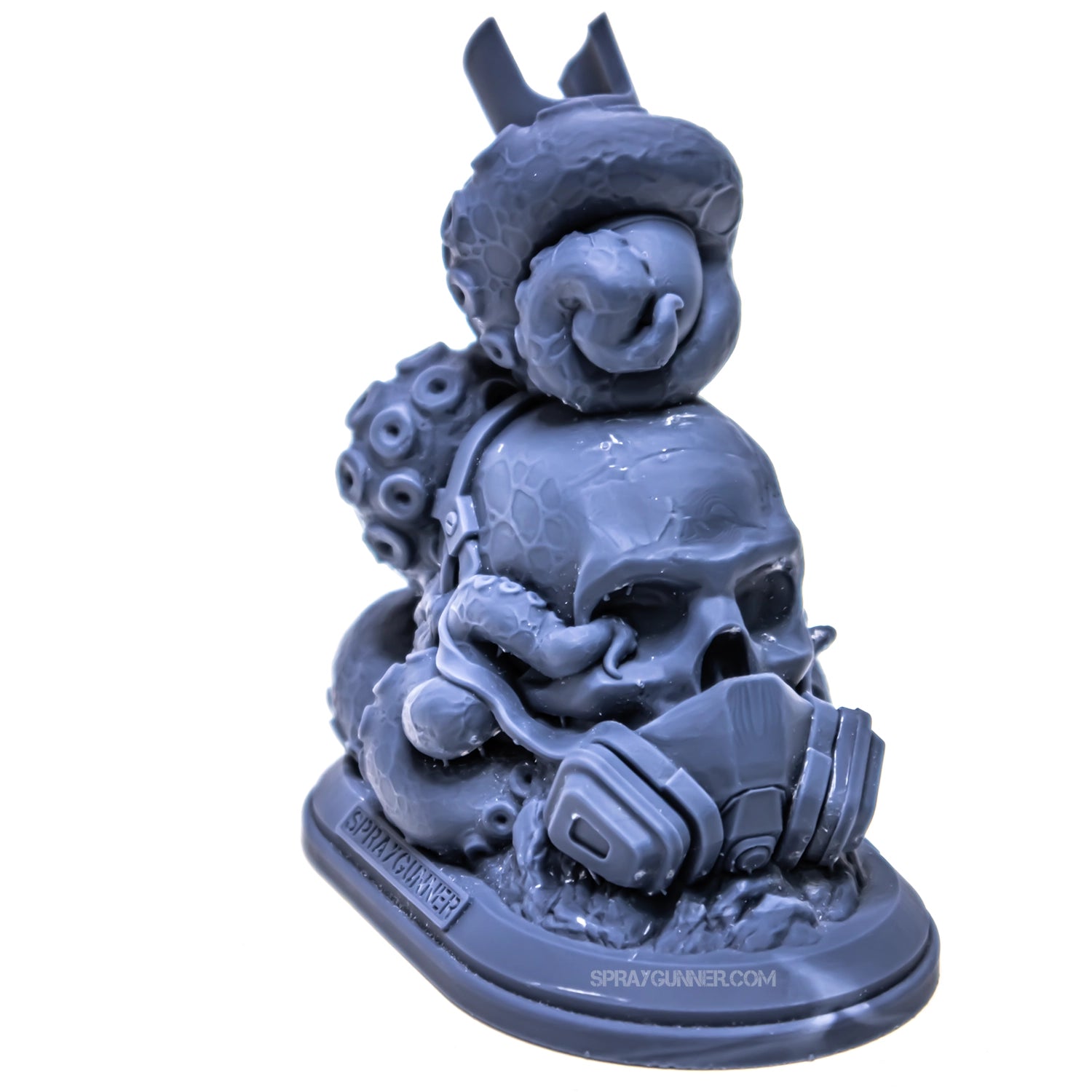 Skull Airbrush Display Stand airbrush holder - Urbanlystore