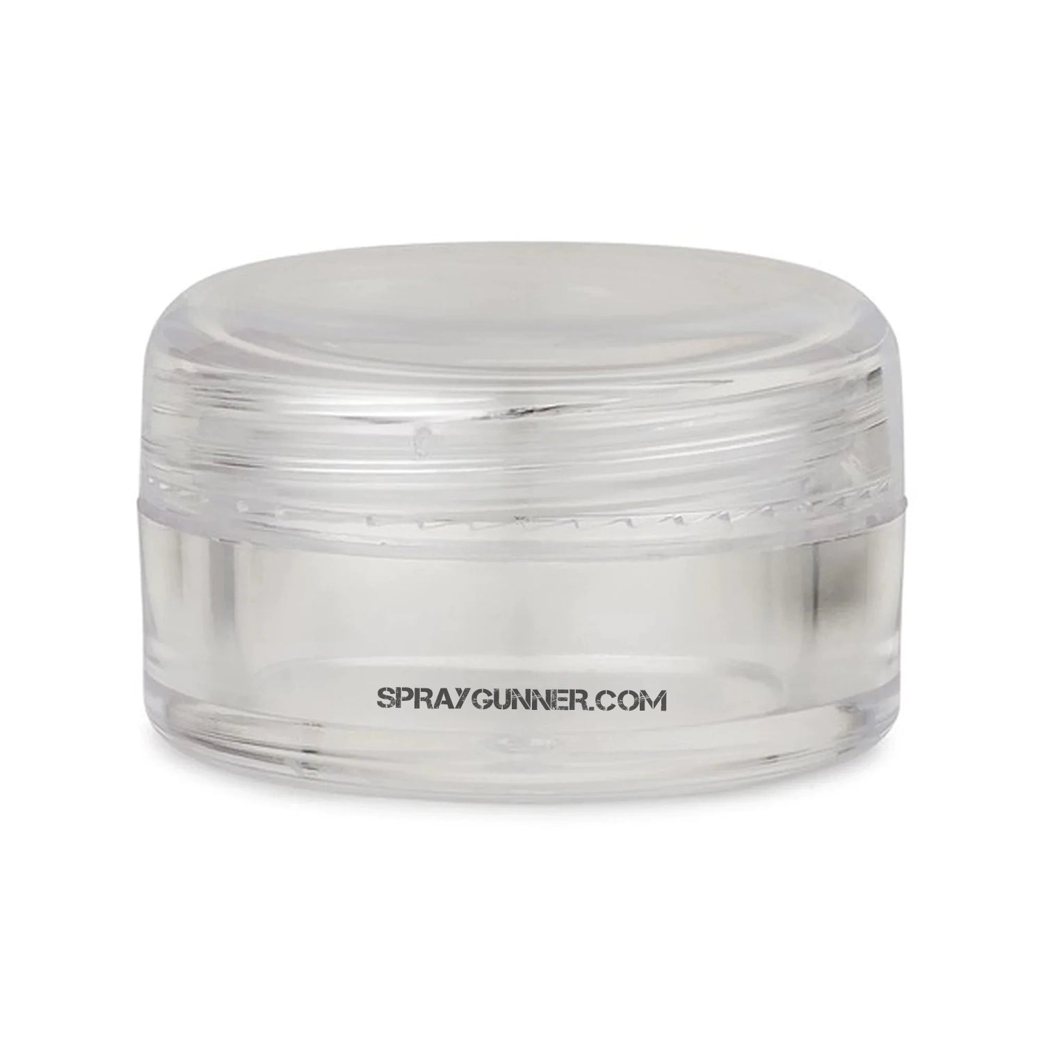 Clear jar with label for nozzle storage - Urbanlystore