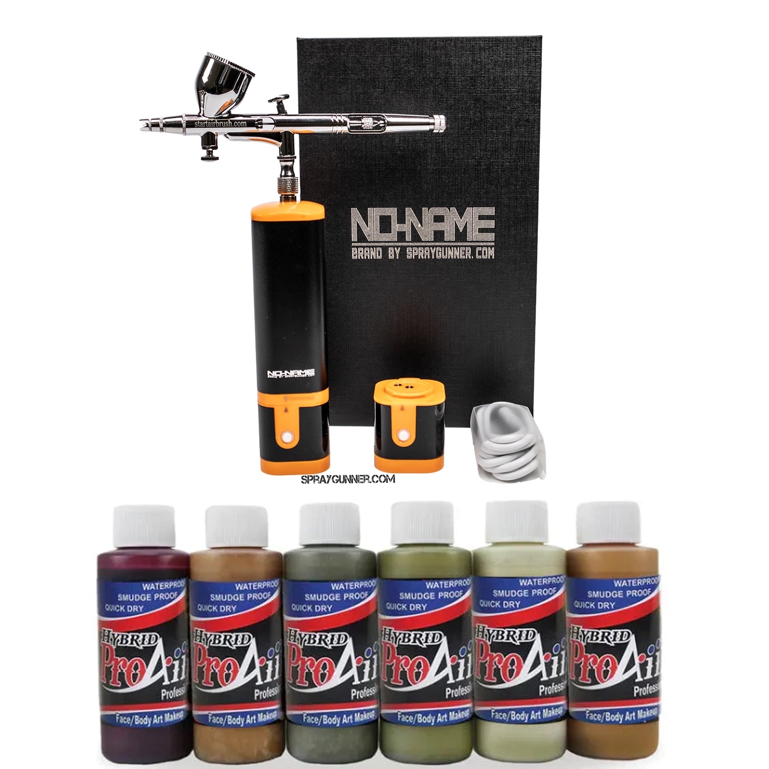 Airbrush FX Makeup Special Bundle: Cordless Airbrush Kit With ProAiir Body Paint - Urbanlystore