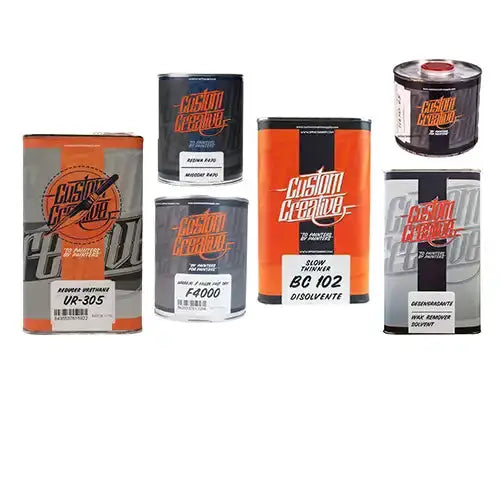 Automotive fillers, primers, and thinners by Custom Creative 